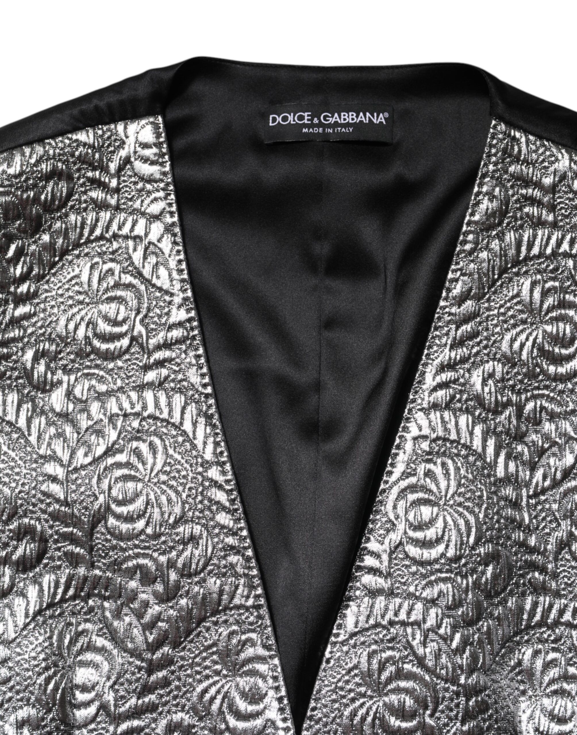Floral Jacquard Sleeveless Vest Women's Top - Dolce & Gabbana - Modalova