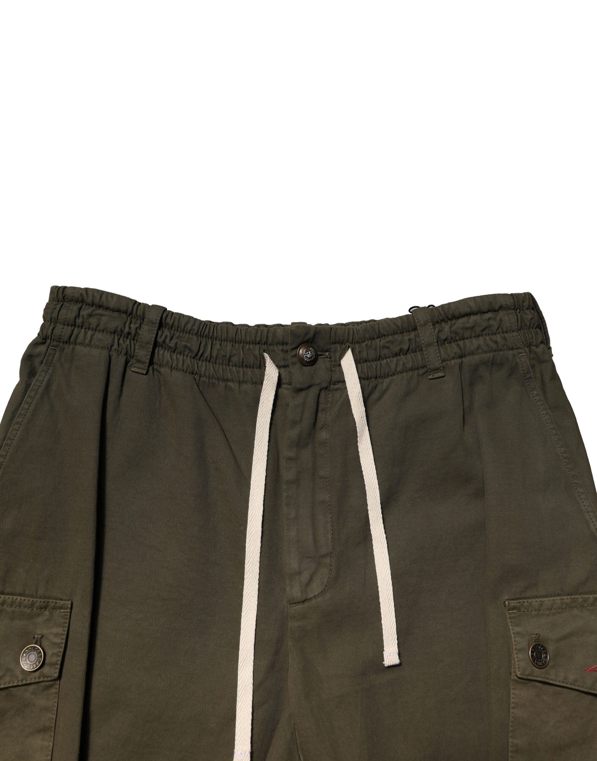 Cotton Cargo Drawstring Men's Pants - Dolce & Gabbana - Modalova