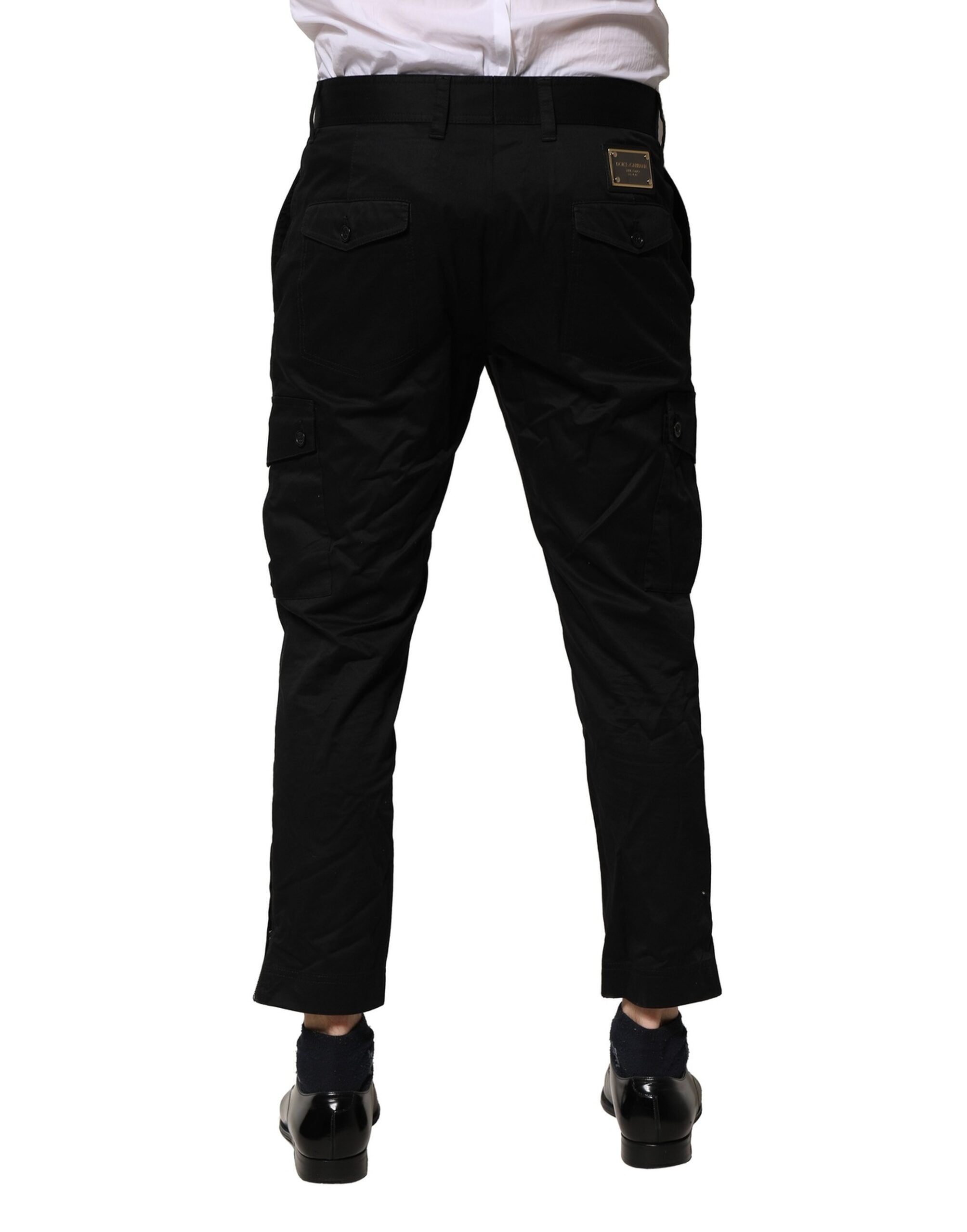 Cotton Dress Slim Formal Men's Pants - Dolce & Gabbana - Modalova