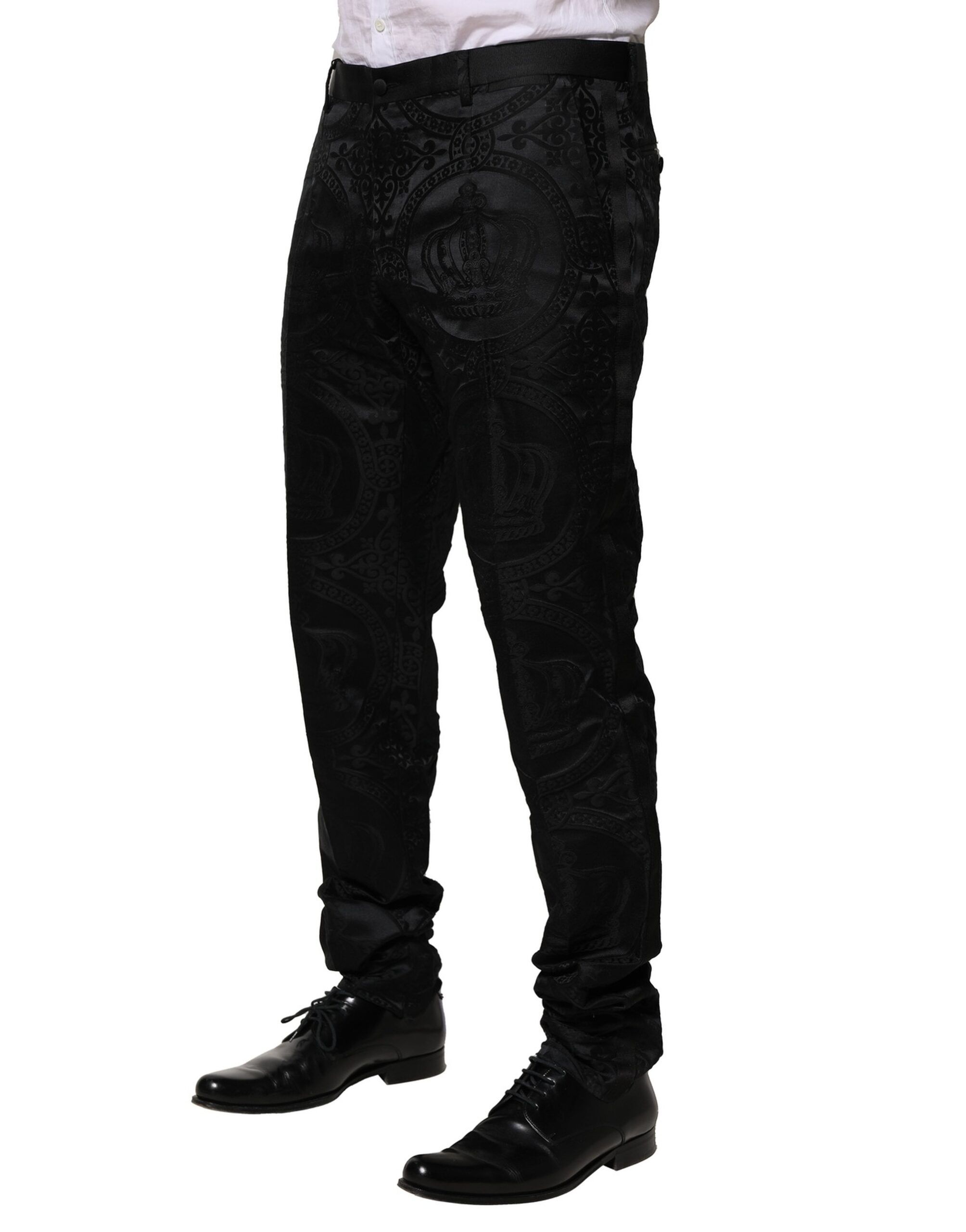 Cotton DG Crown Dress Men's Pants - Dolce & Gabbana - Modalova