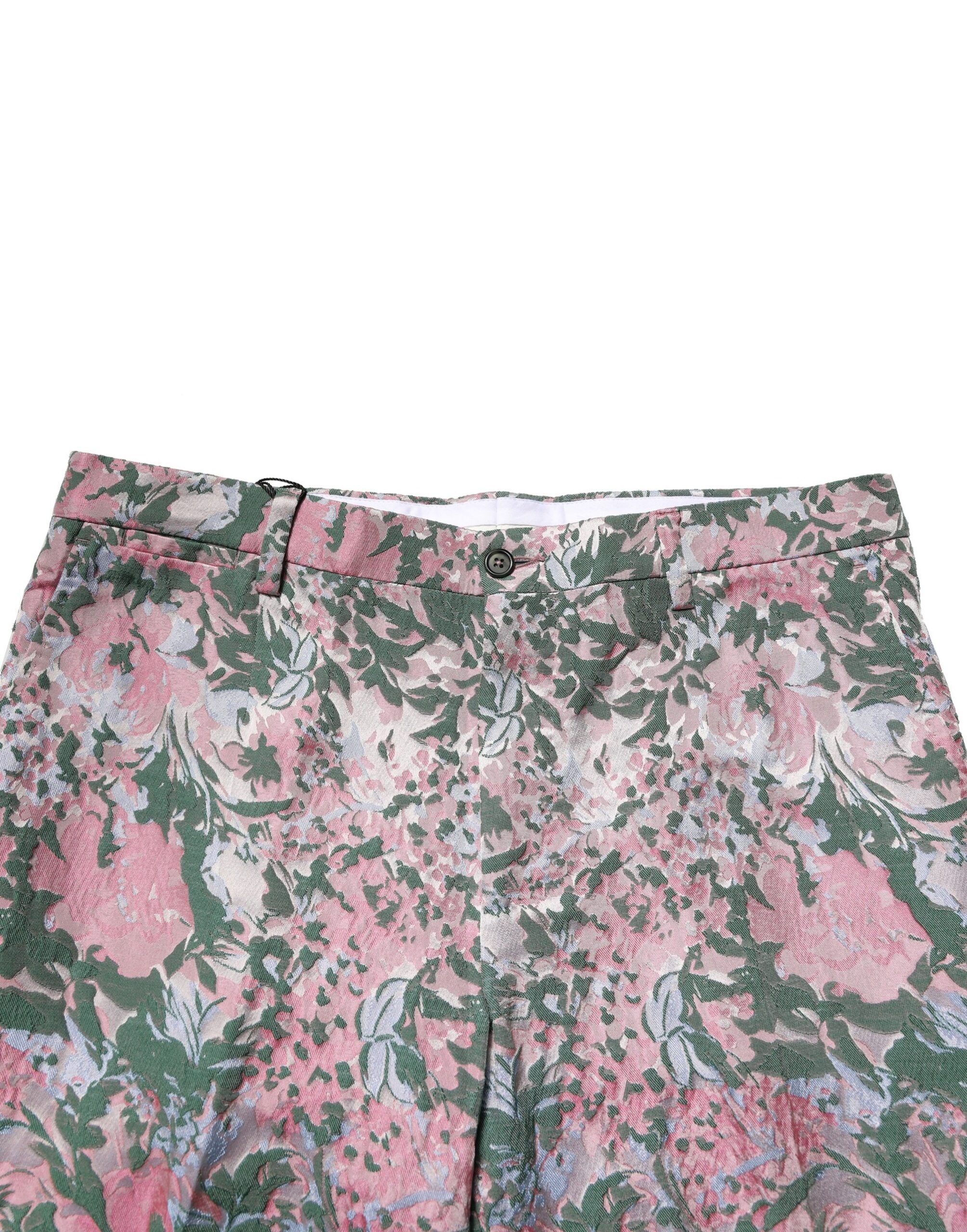 Floral Jacquard Men's Pants - Dolce & Gabbana - Modalova