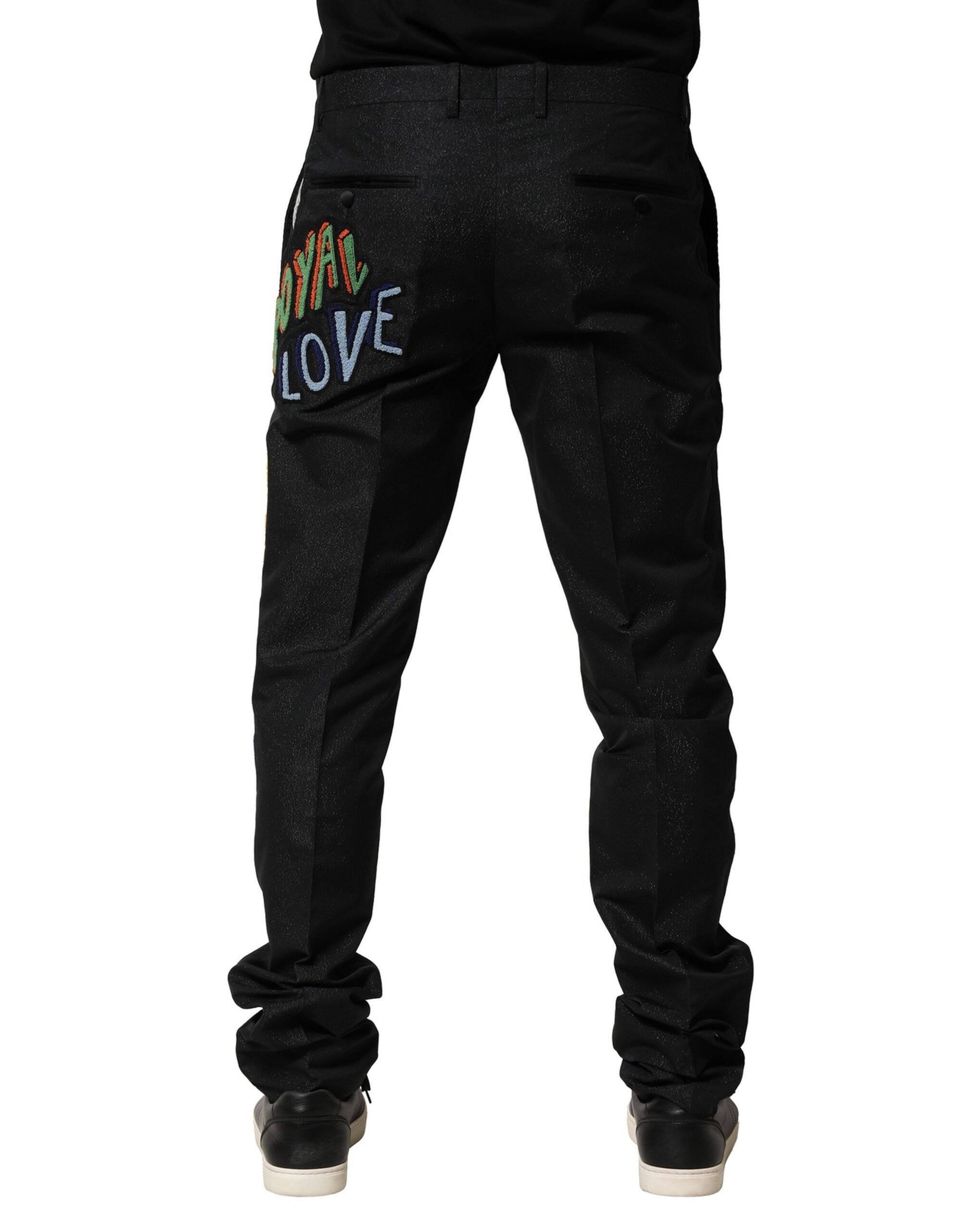 Graphic Embroidery Men Men's Pants - Dolce & Gabbana - Modalova