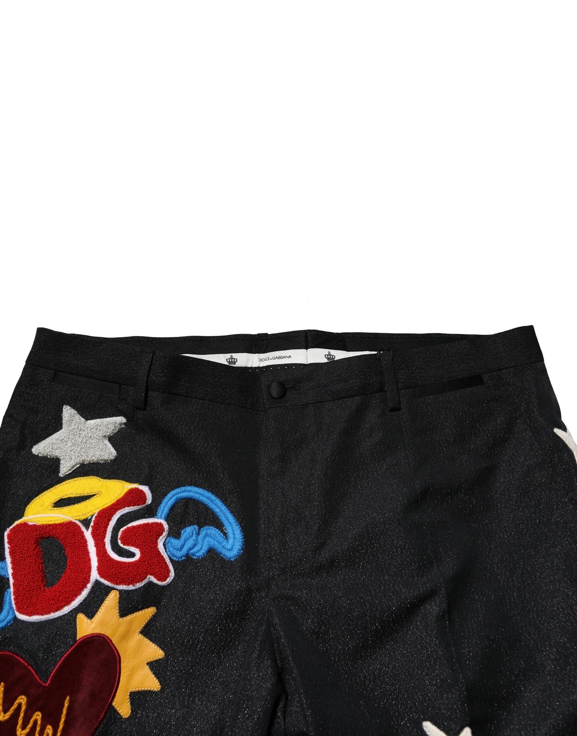 Graphic Embroidery Men Men's Pants - Dolce & Gabbana - Modalova