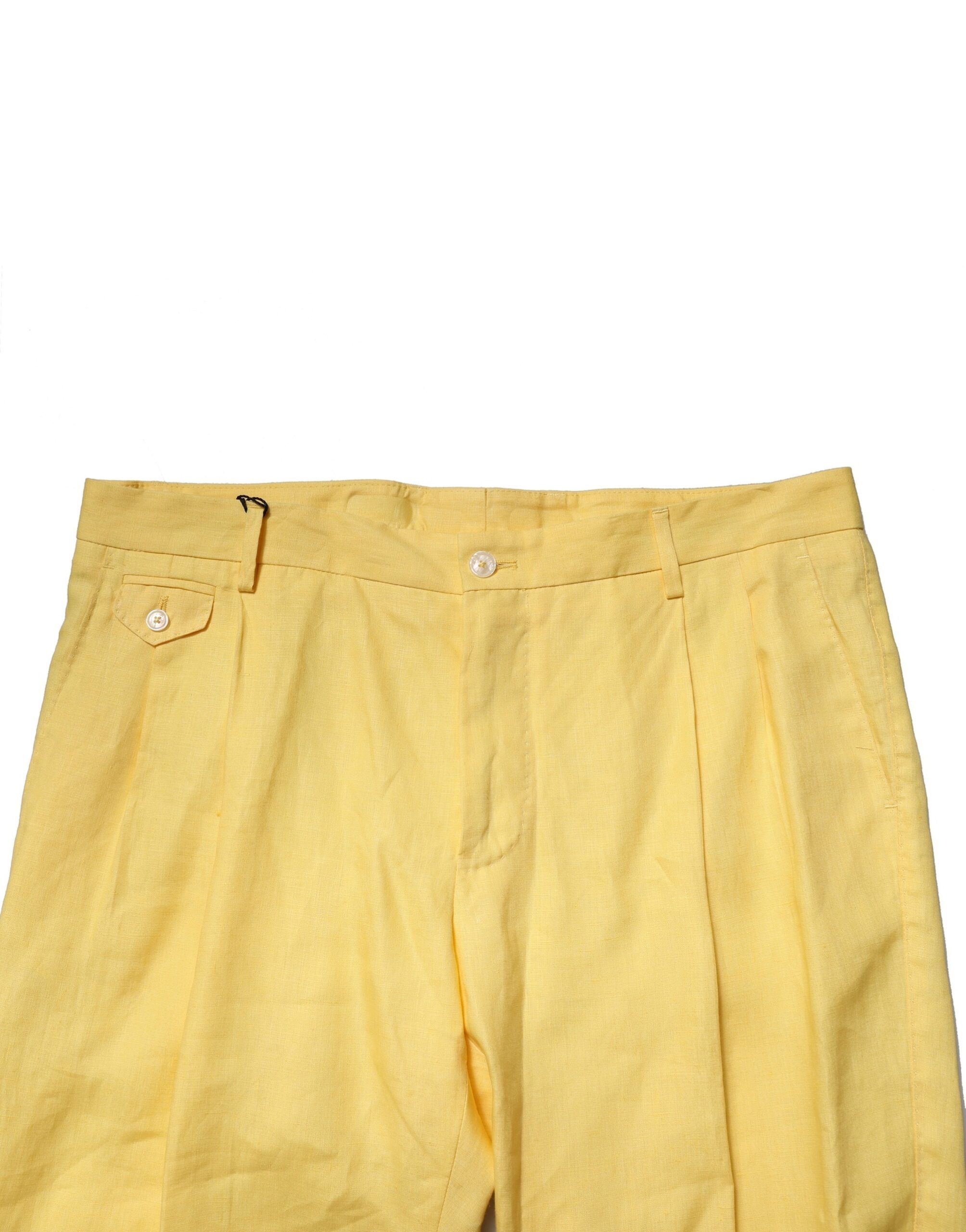 Flax Tapered Dress Men Men's Pants - Dolce & Gabbana - Modalova