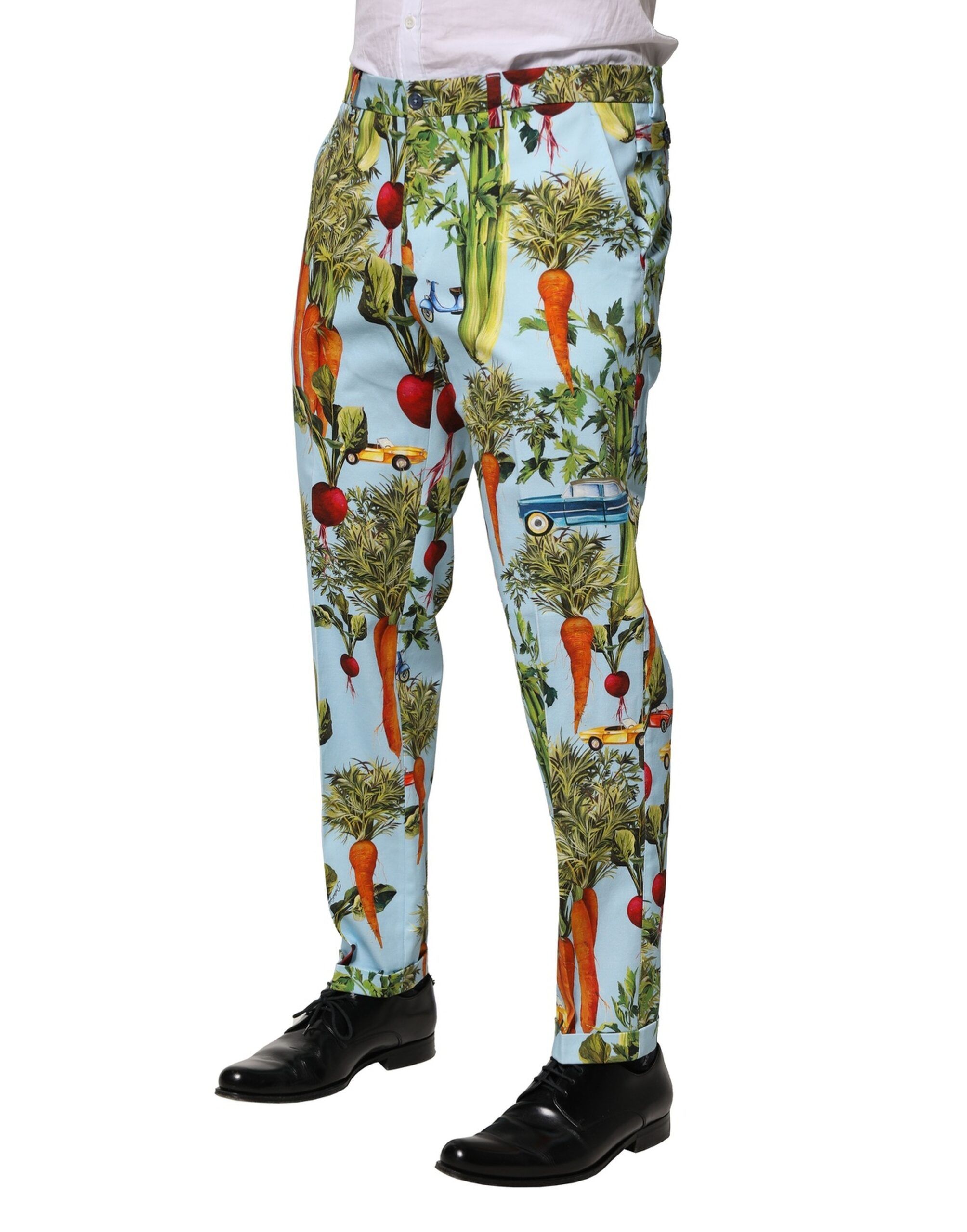 Cotton Tapered Men Men's Pants - Dolce & Gabbana - Modalova
