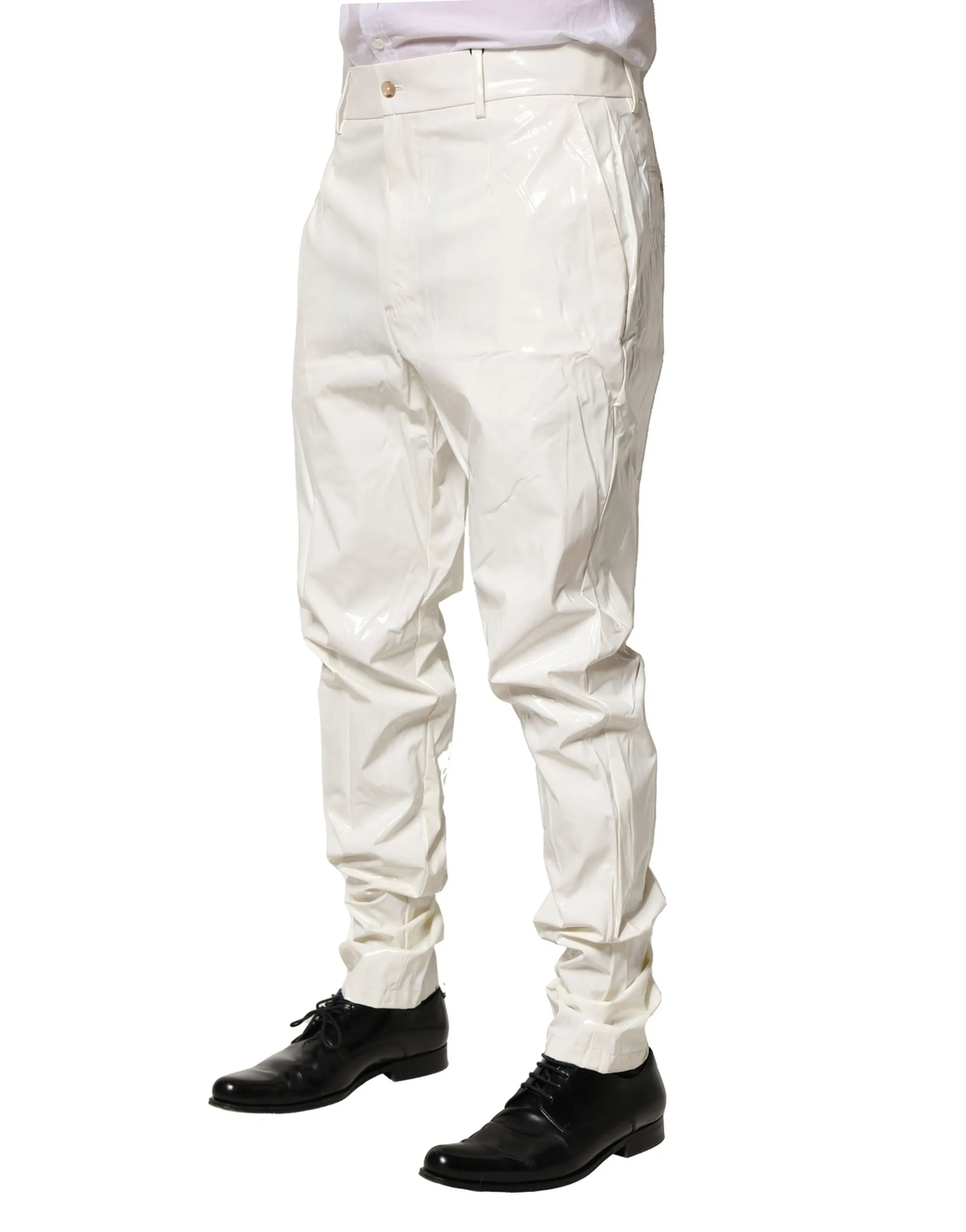 Nylon Tapered Dress Men Men's Pants - Dolce & Gabbana - Modalova