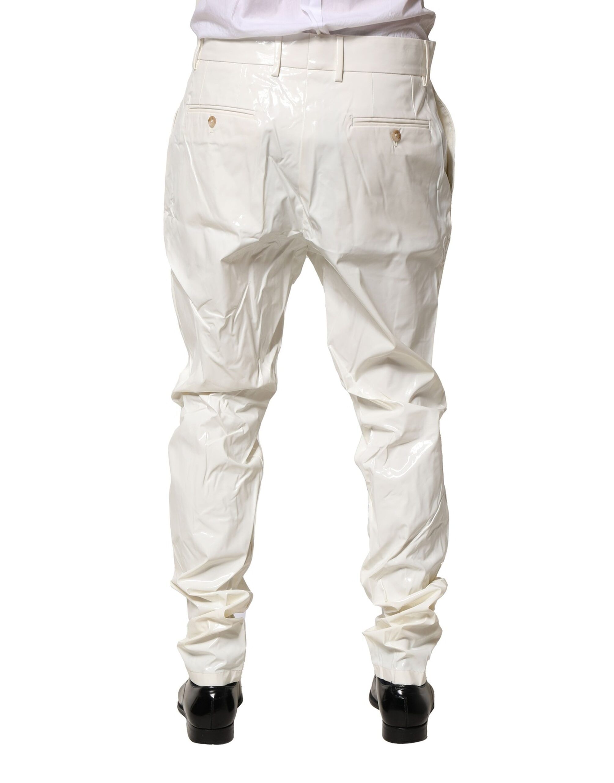 Nylon Tapered Dress Men Men's Pants - Dolce & Gabbana - Modalova