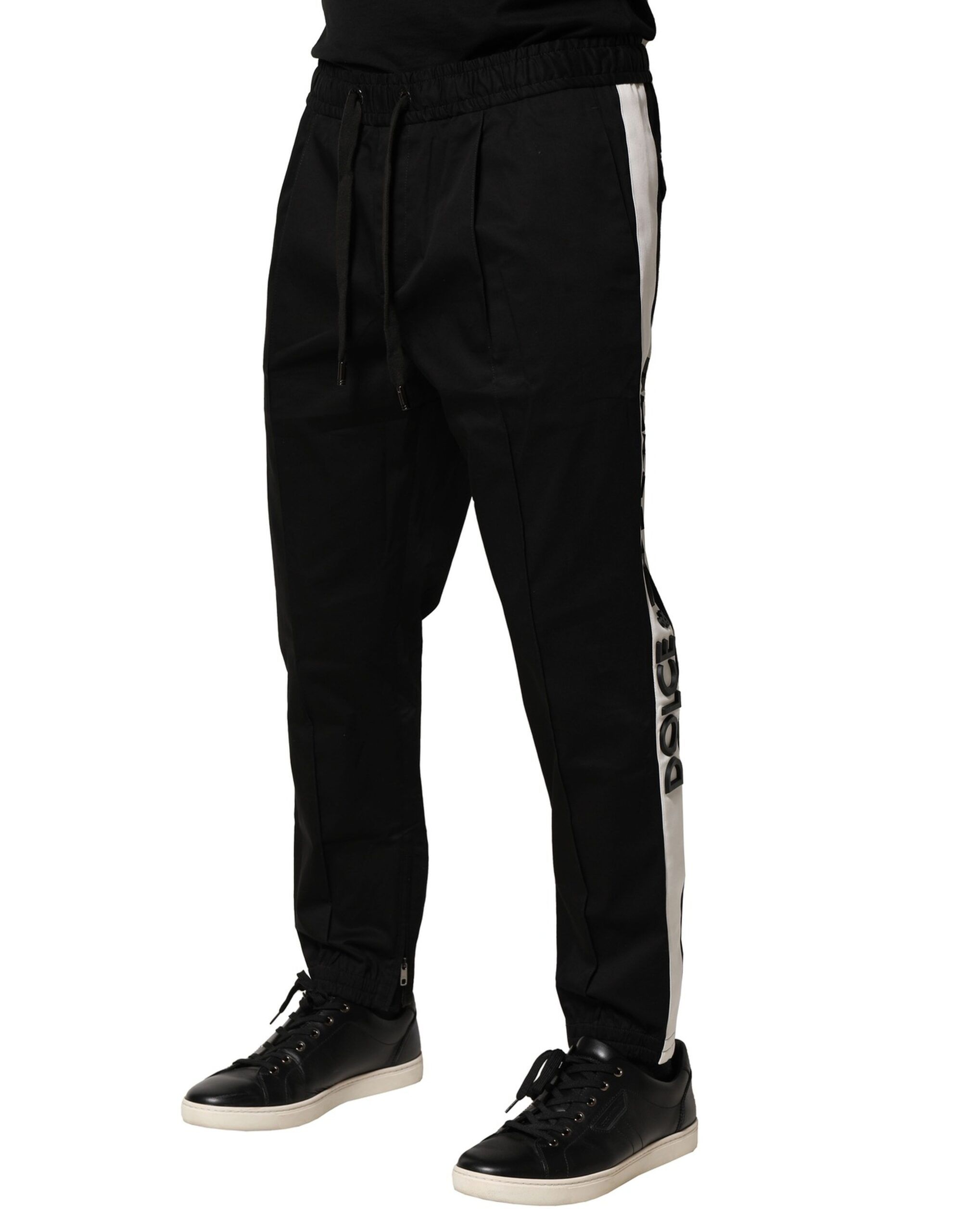 Cotton Mid Waist Jogger Men's Pants - Dolce & Gabbana - Modalova