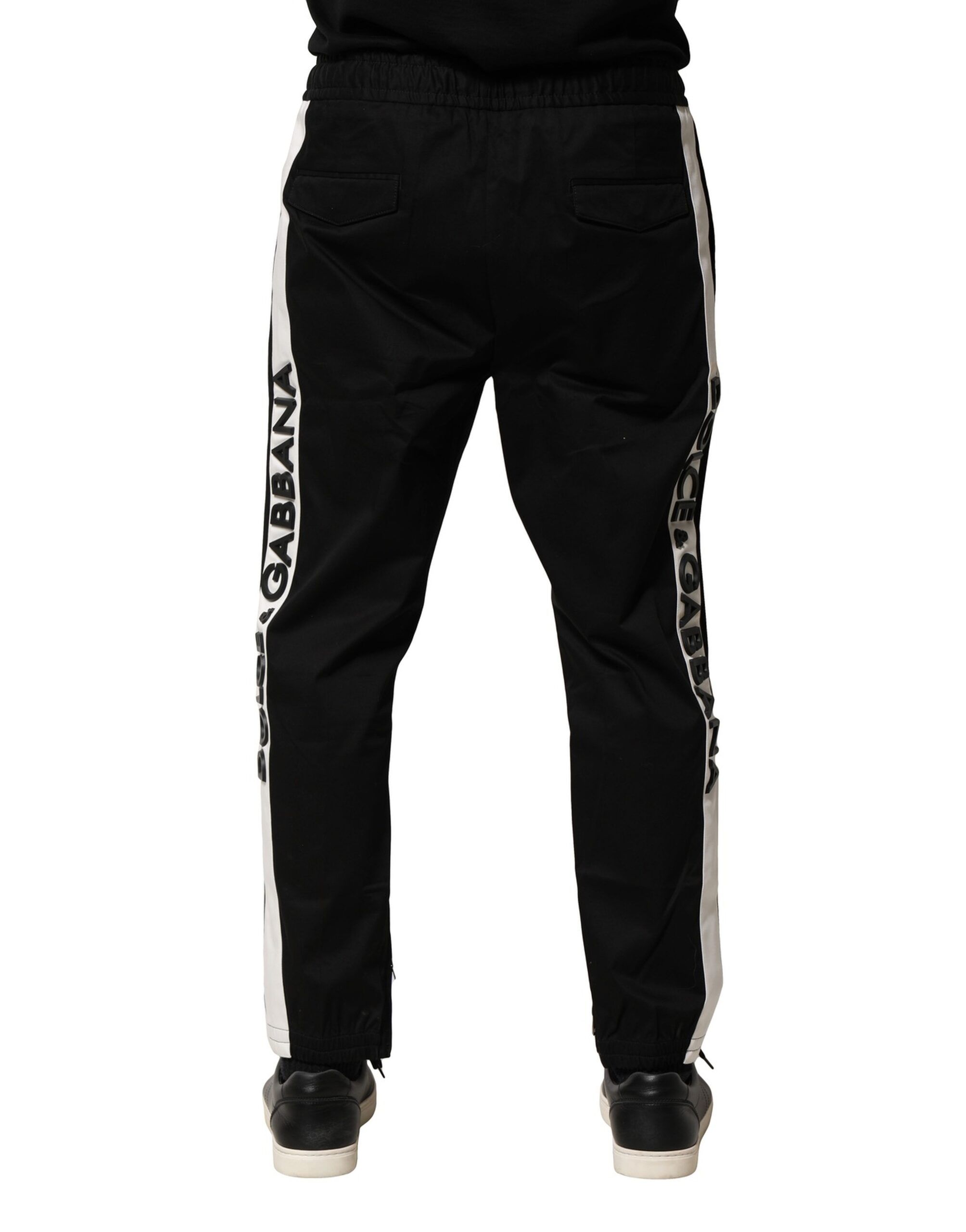 Cotton Mid Waist Jogger Men's Pants - Dolce & Gabbana - Modalova