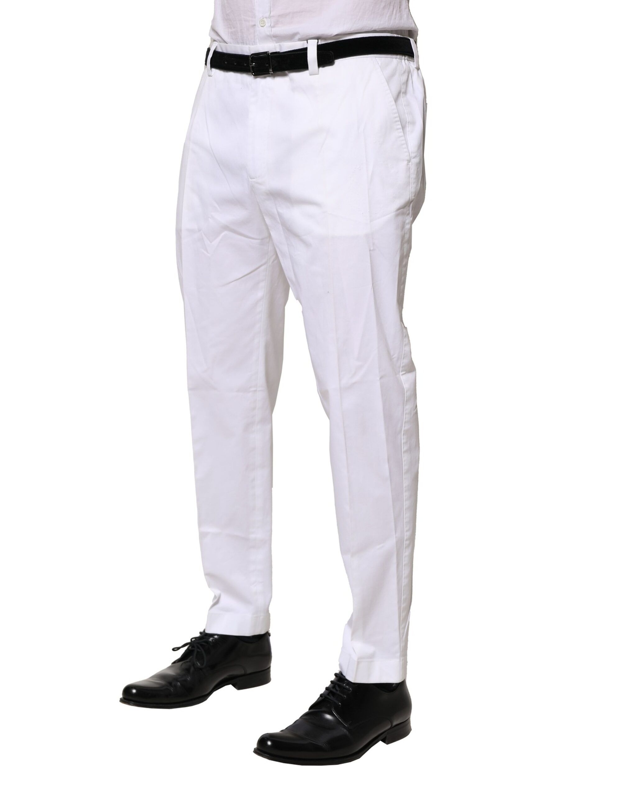 Cotton Dress Slim Formal Men's Pants - Dolce & Gabbana - Modalova