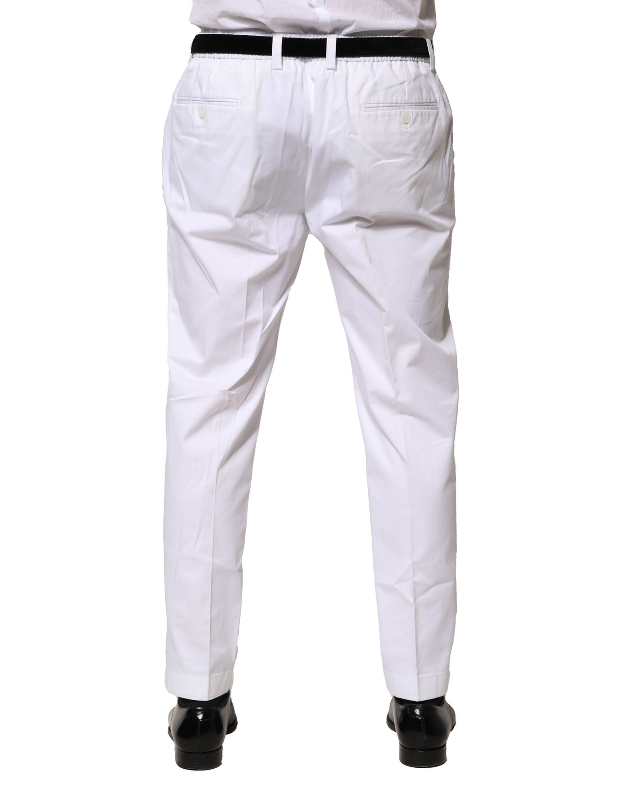 Cotton Dress Slim Formal Men's Pants - Dolce & Gabbana - Modalova