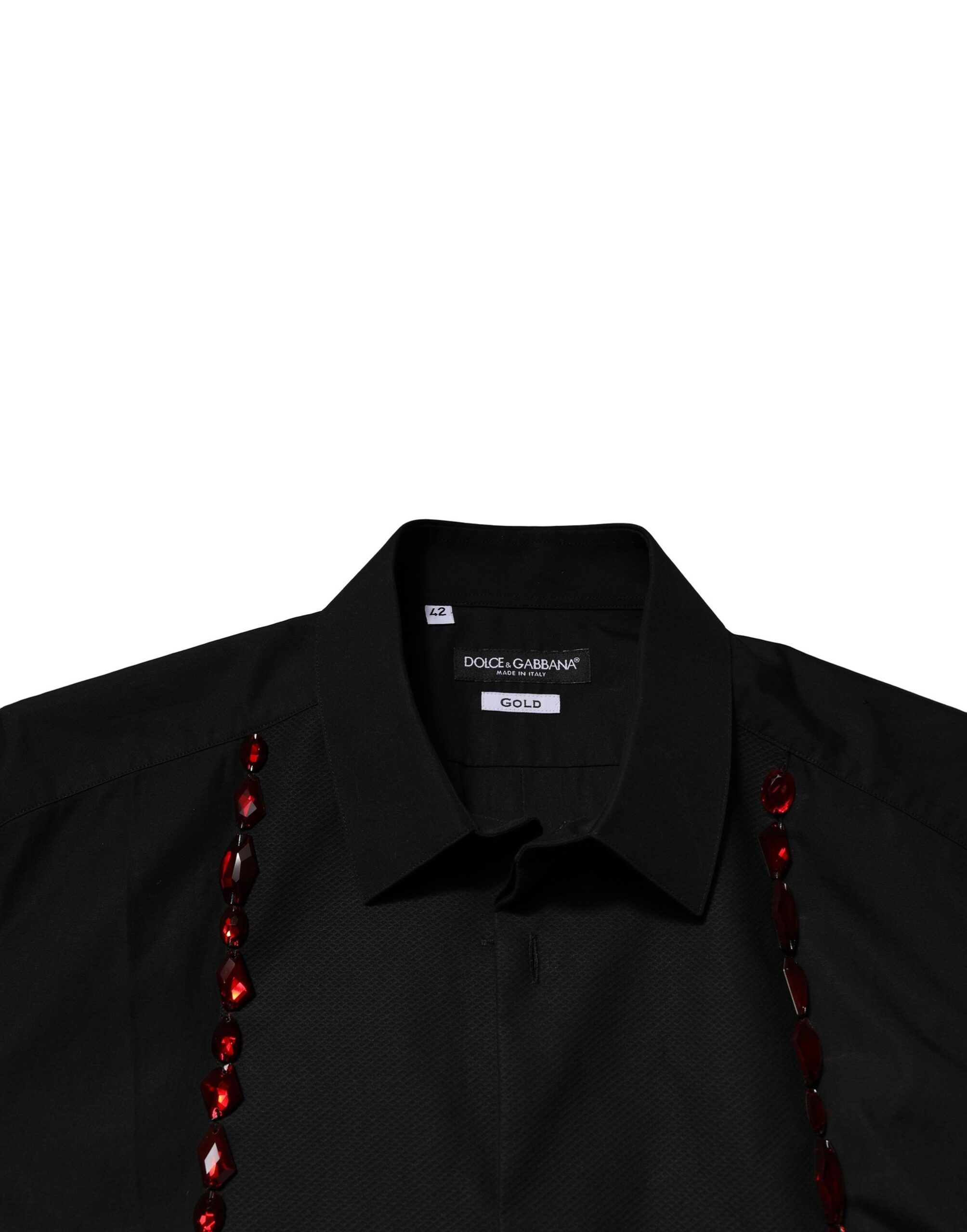 Crystal GOLD Formal Men Dress Men's Shirt - Dolce & Gabbana - Modalova