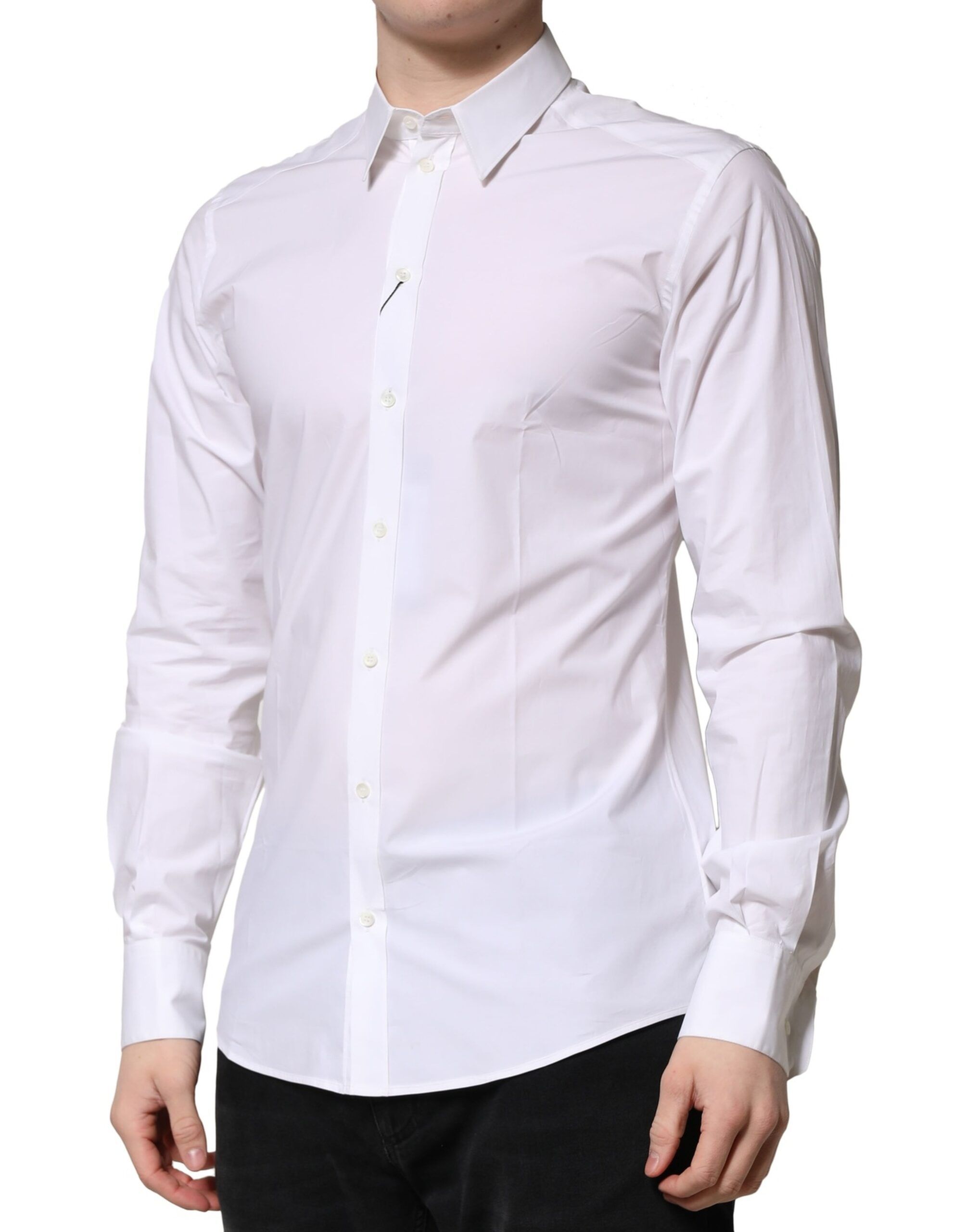 Cotton Long Sleeves Dress Formal Men's Shirt (Pre-Owned) - Dolce & Gabbana - Modalova