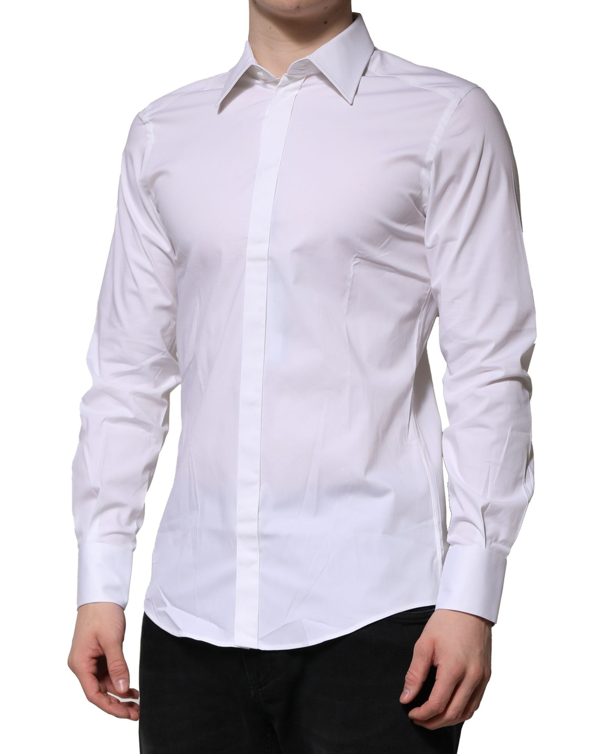 MARTINI Long Sleeves Dress Formal Men's Shirt (Pre-Owned) - Dolce & Gabbana - Modalova