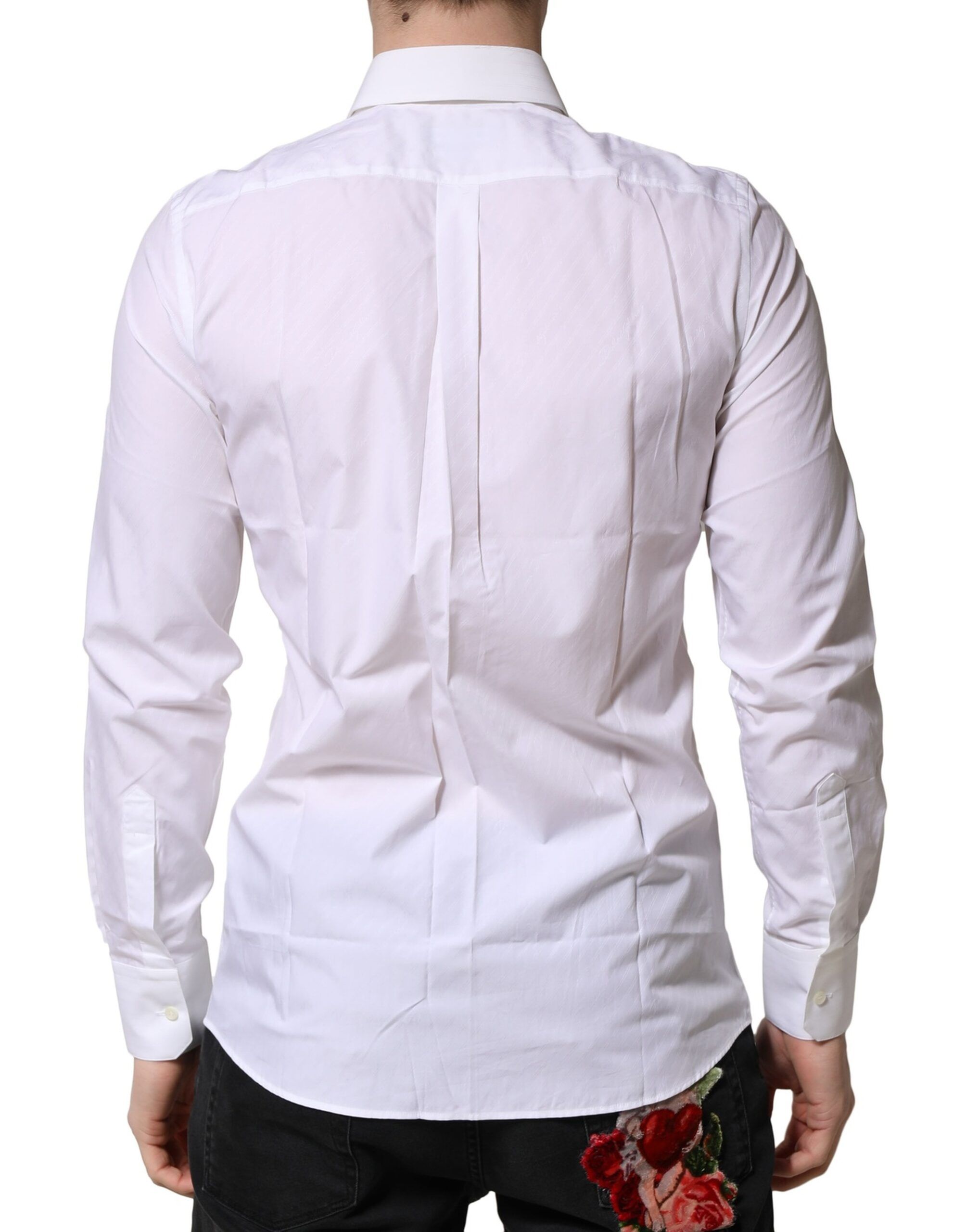 MARTINI Long Sleeves Dress Formal Men's Shirt - Dolce & Gabbana - Modalova