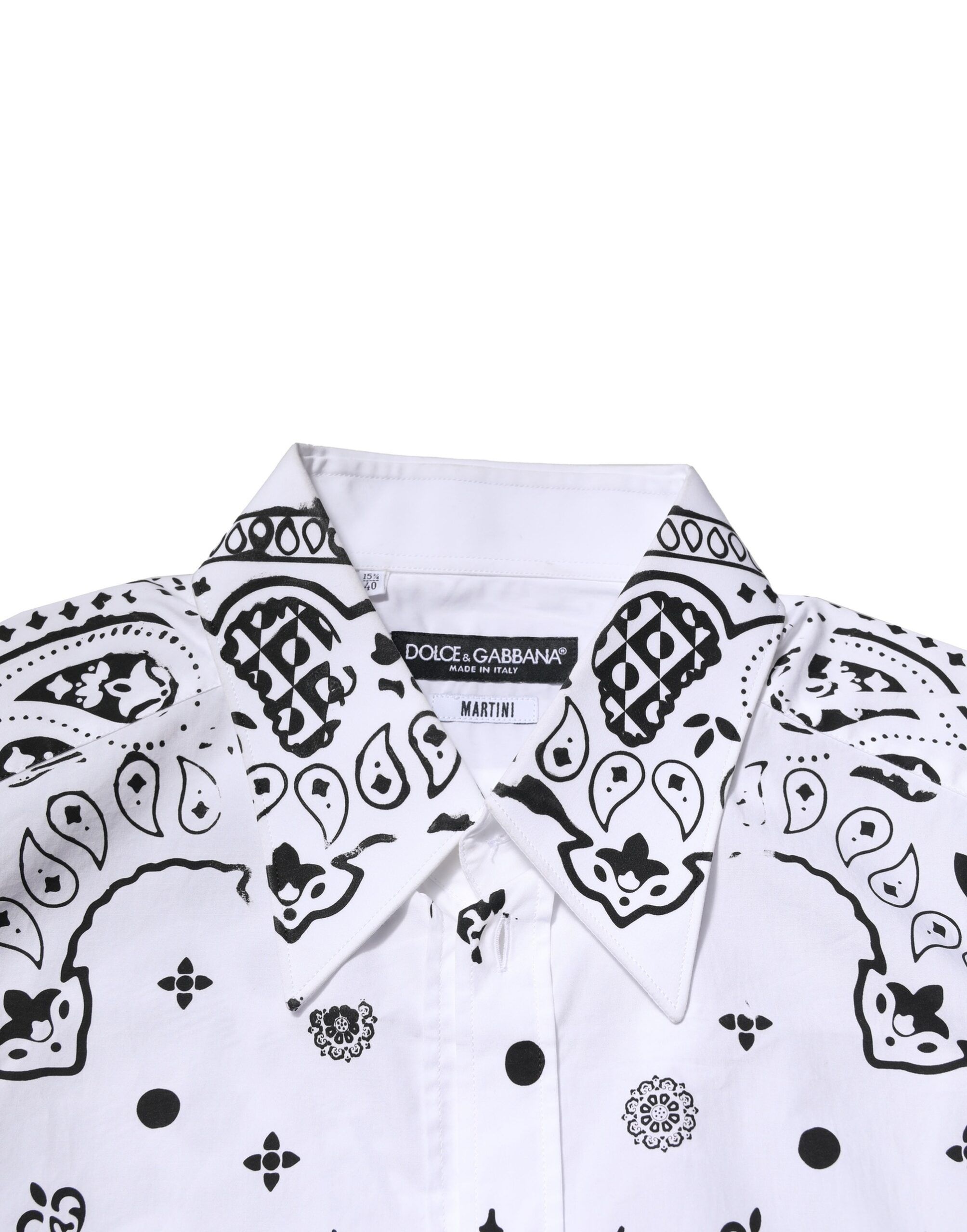 MARTINI Bandana Print Formal Men's Shirt (Pre-Owned) - Dolce & Gabbana - Modalova