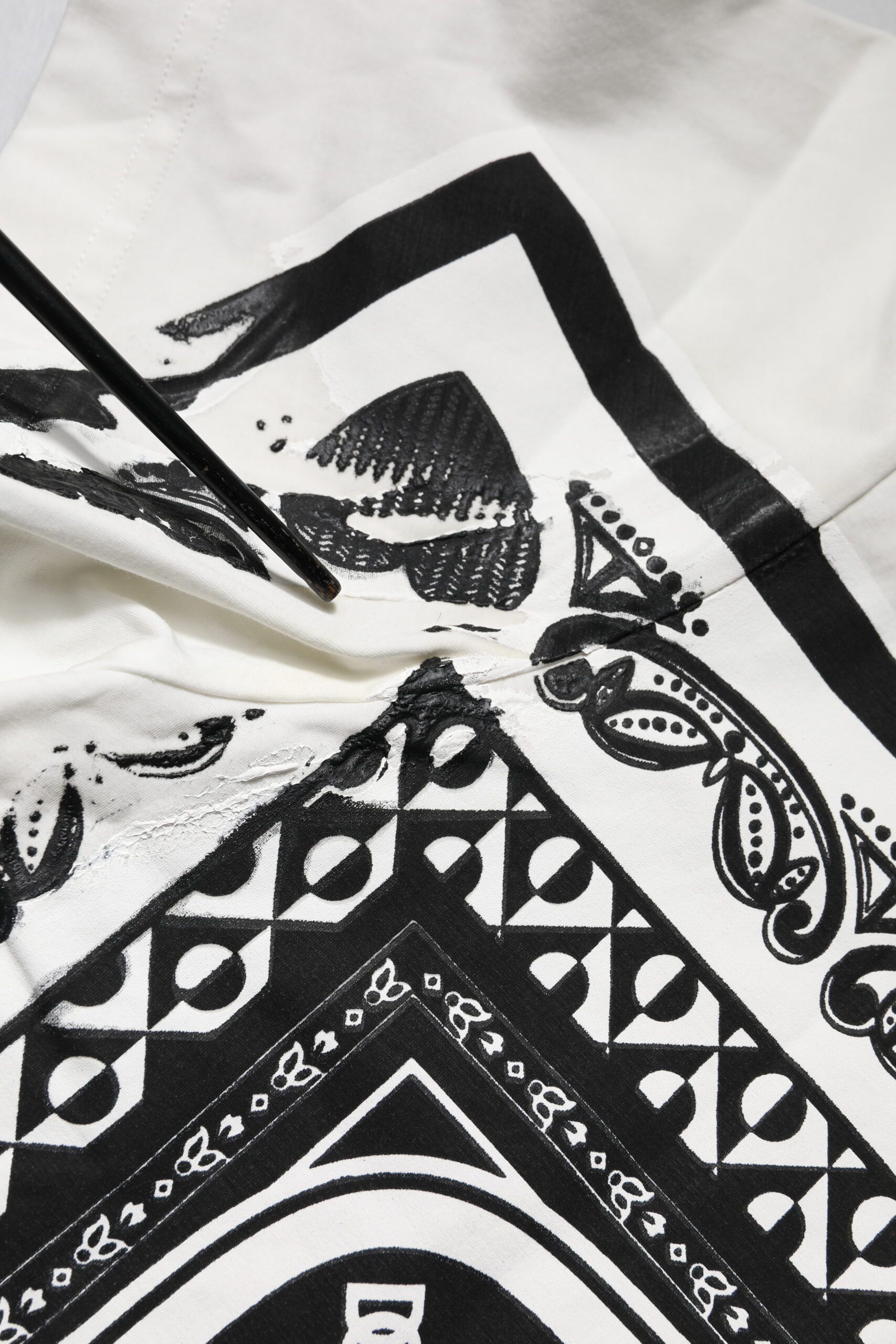 Bandana Cotton Men Crew Neck Men's T-shirt (Pre-Owned) - Dolce & Gabbana - Modalova