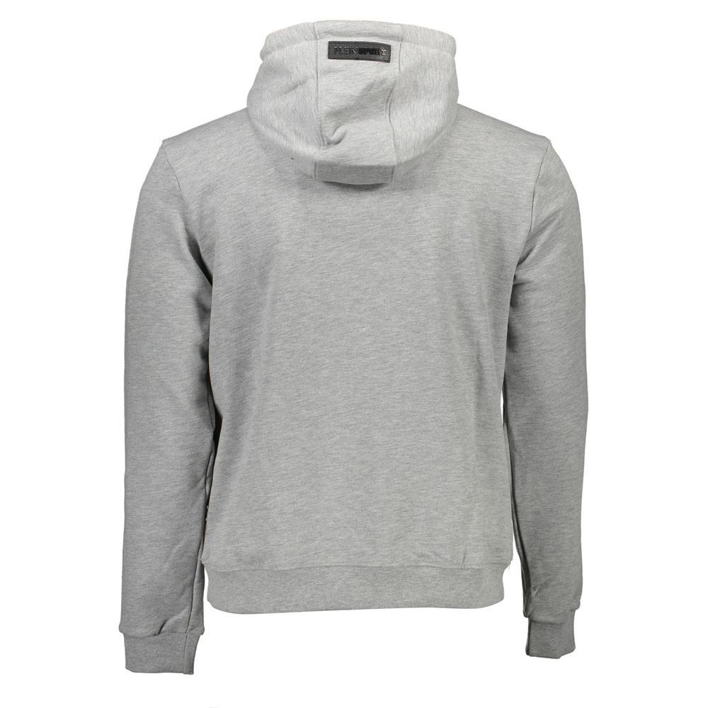 Grigio Cotton Men Men's Sweatshirt - Plein Sport - Modalova
