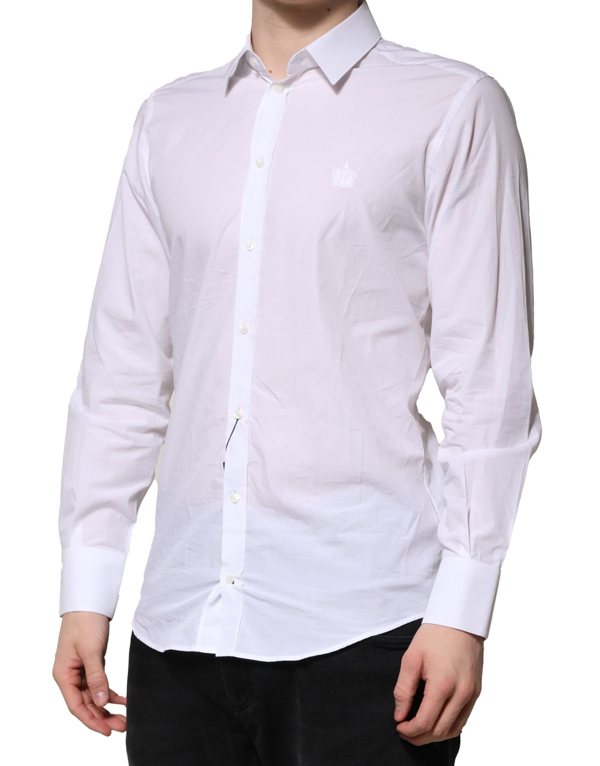 MARTINI Long Sleeves Men Formal Men's Shirt - Dolce & Gabbana - Modalova