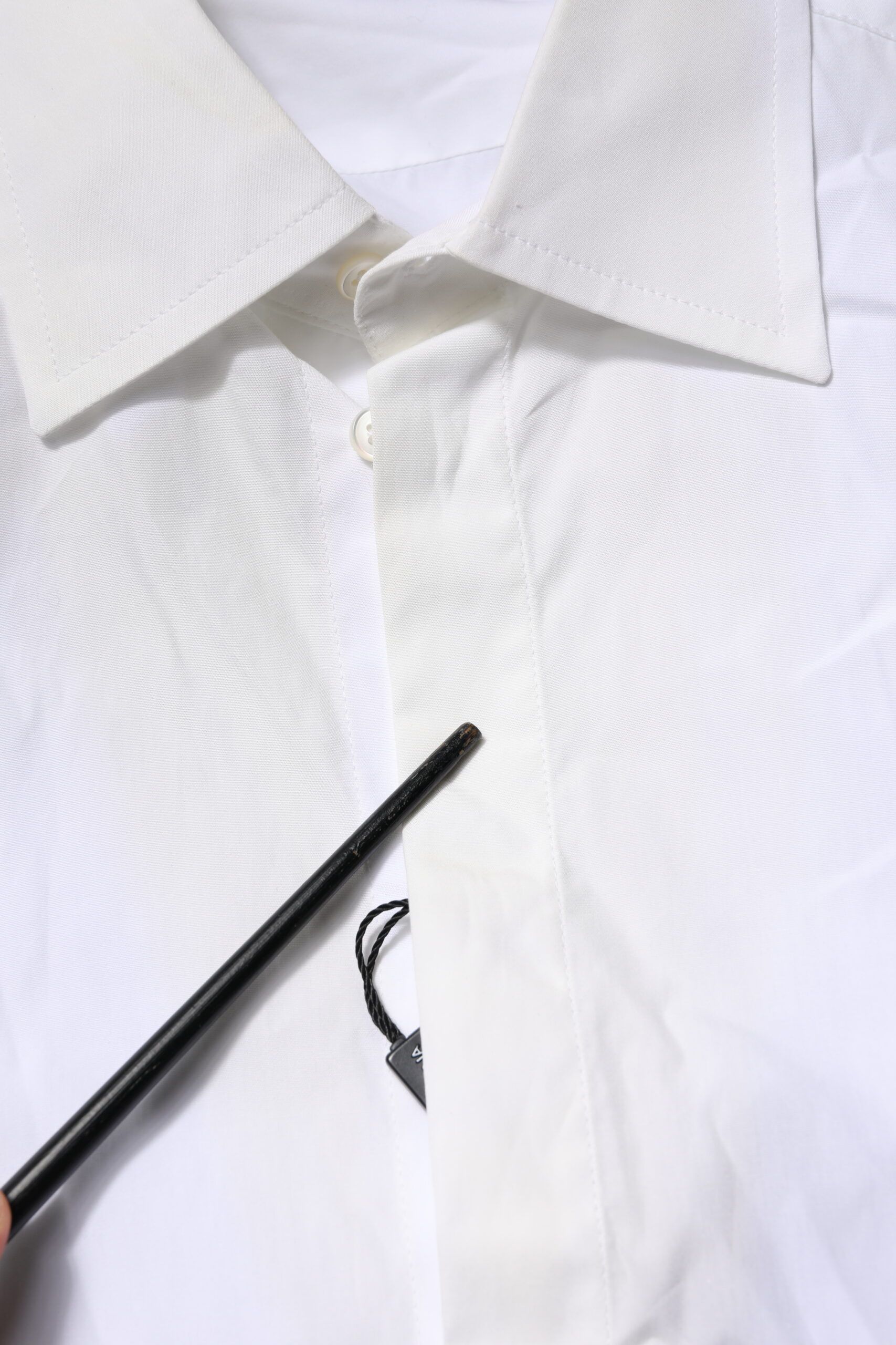 Poplin Cotton Formal Men Dress Men's Shirt (Pre-Owned) - Dolce & Gabbana - Modalova
