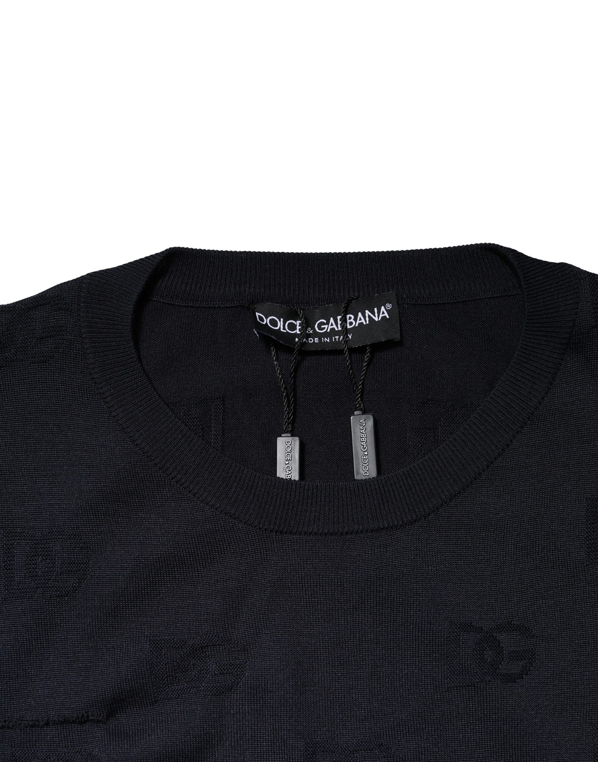 Silk Crew Neck Sweatshirt Men's Sweater (Pre-Owned) - Dolce & Gabbana - Modalova
