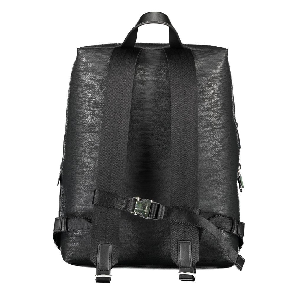 Nero Polyester Men Men's Backpack - Calvin Klein - Modalova