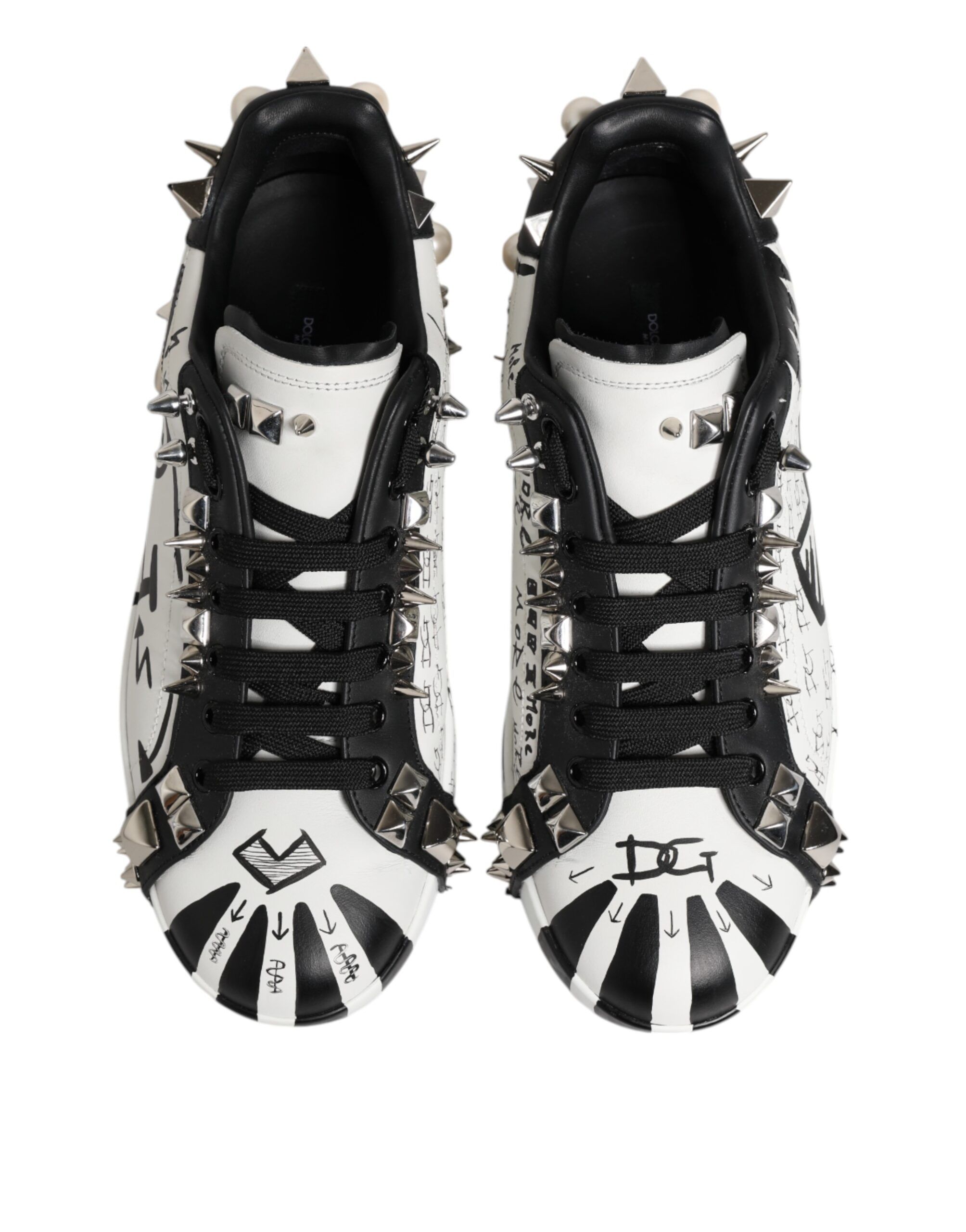 Studded Low Top Sneakers Men's Shoes (Pre-Owned) - Dolce & Gabbana - Modalova