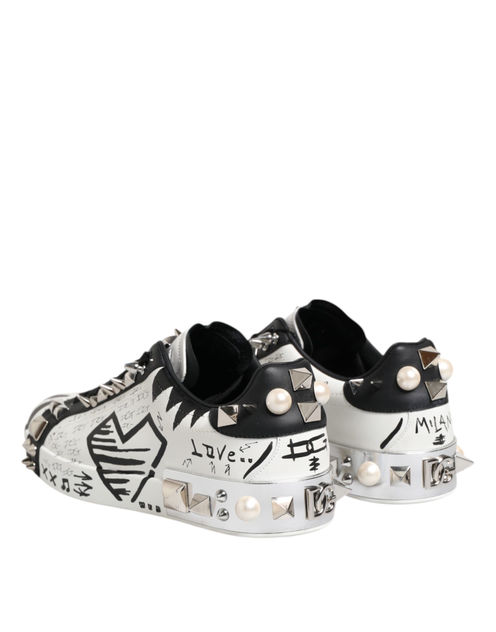 Studded Low Top Sneakers Men's Shoes (Pre-Owned) - Dolce & Gabbana - Modalova