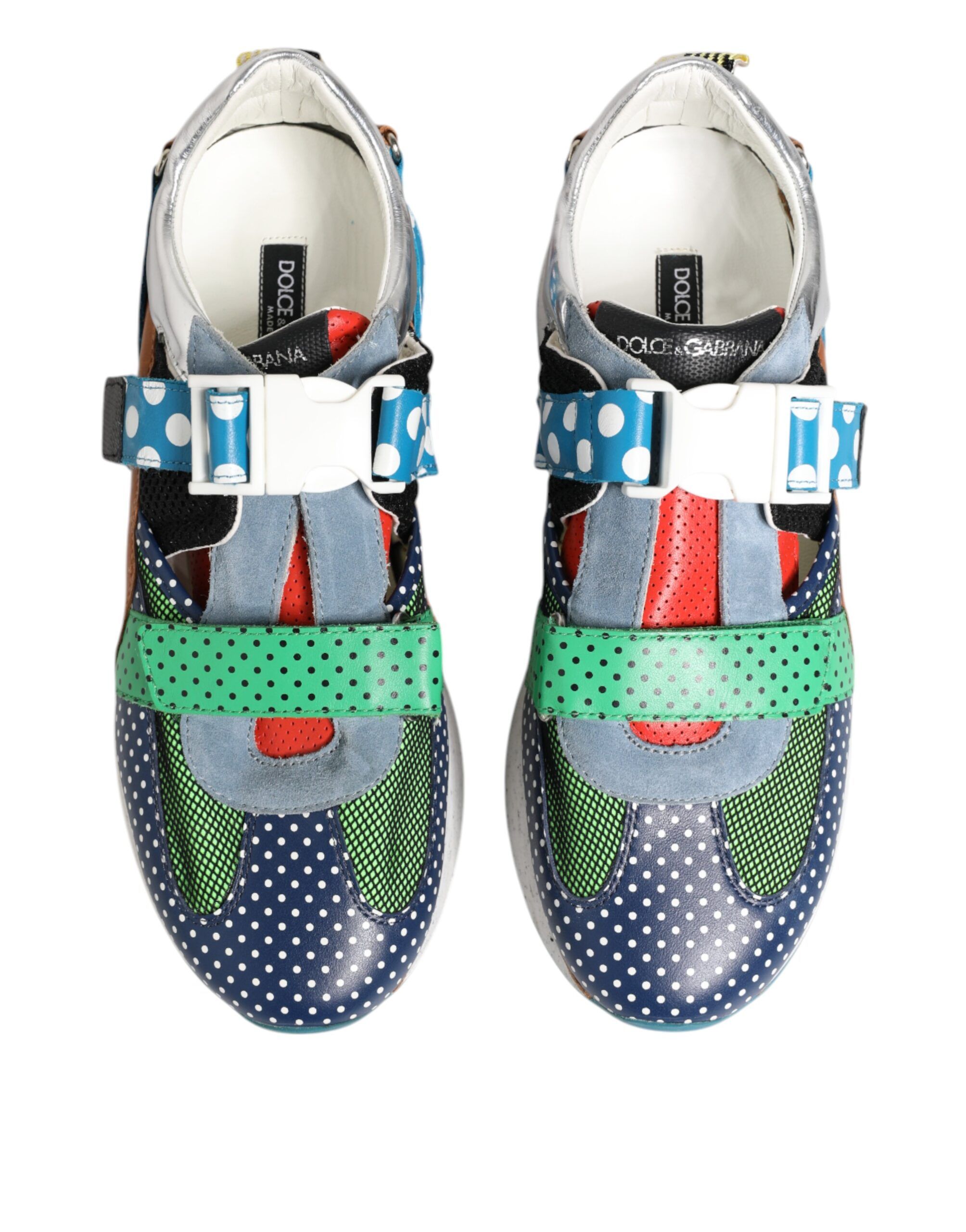 Leather Low Top Sneakers Men's Shoes - Dolce & Gabbana - Modalova