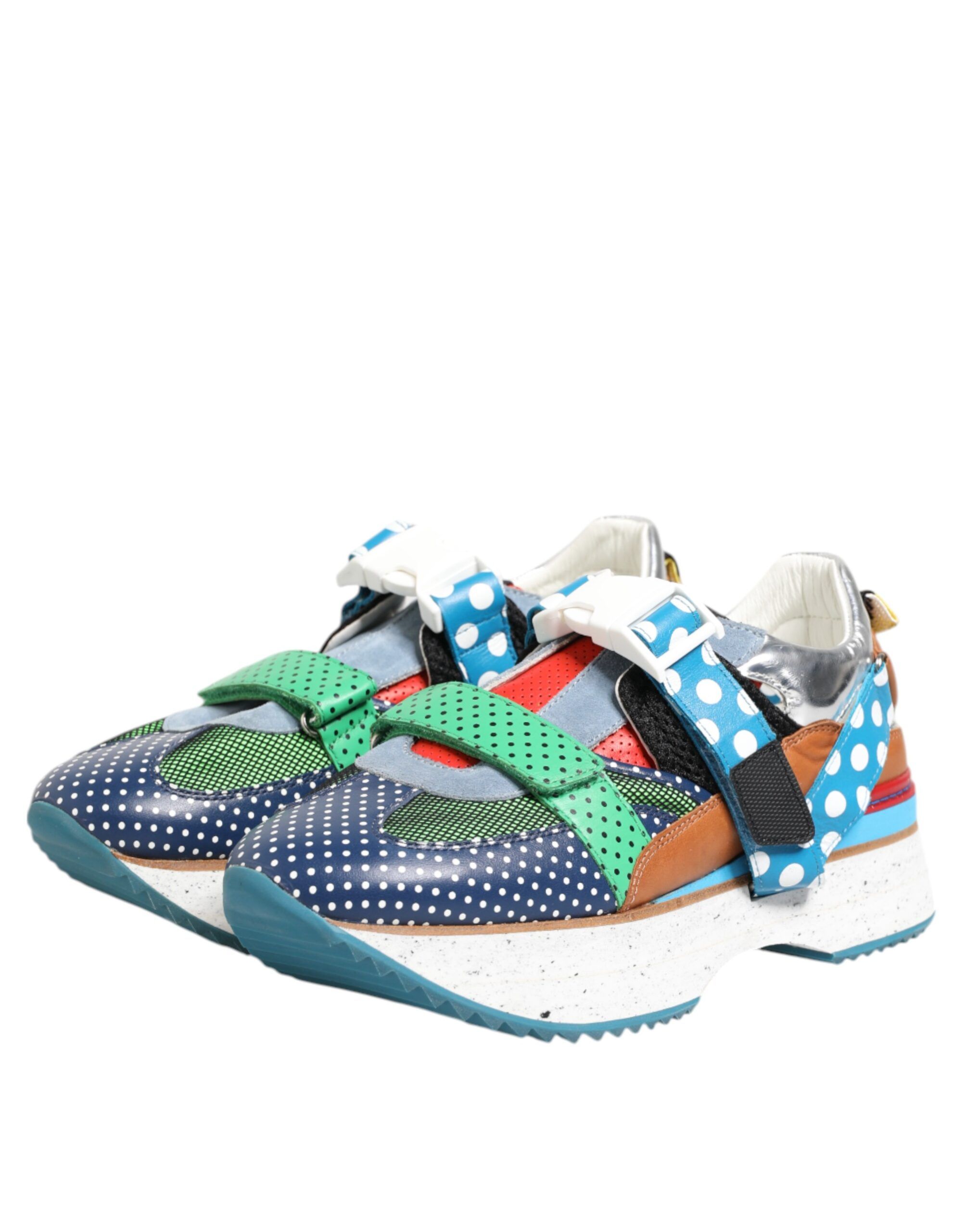 Leather Low Top Sneakers Men's Shoes - Dolce & Gabbana - Modalova