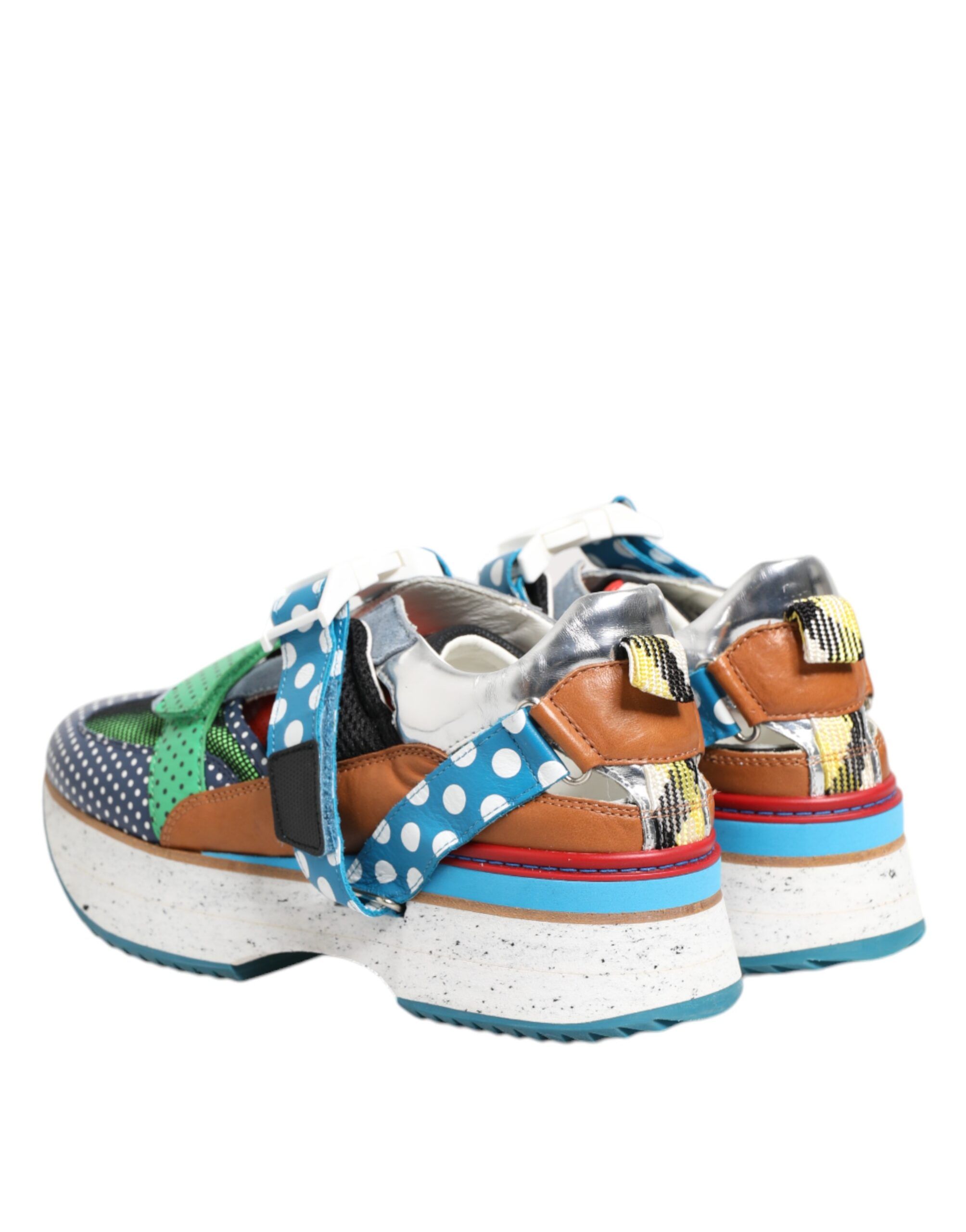 Leather Low Top Sneakers Men's Shoes - Dolce & Gabbana - Modalova