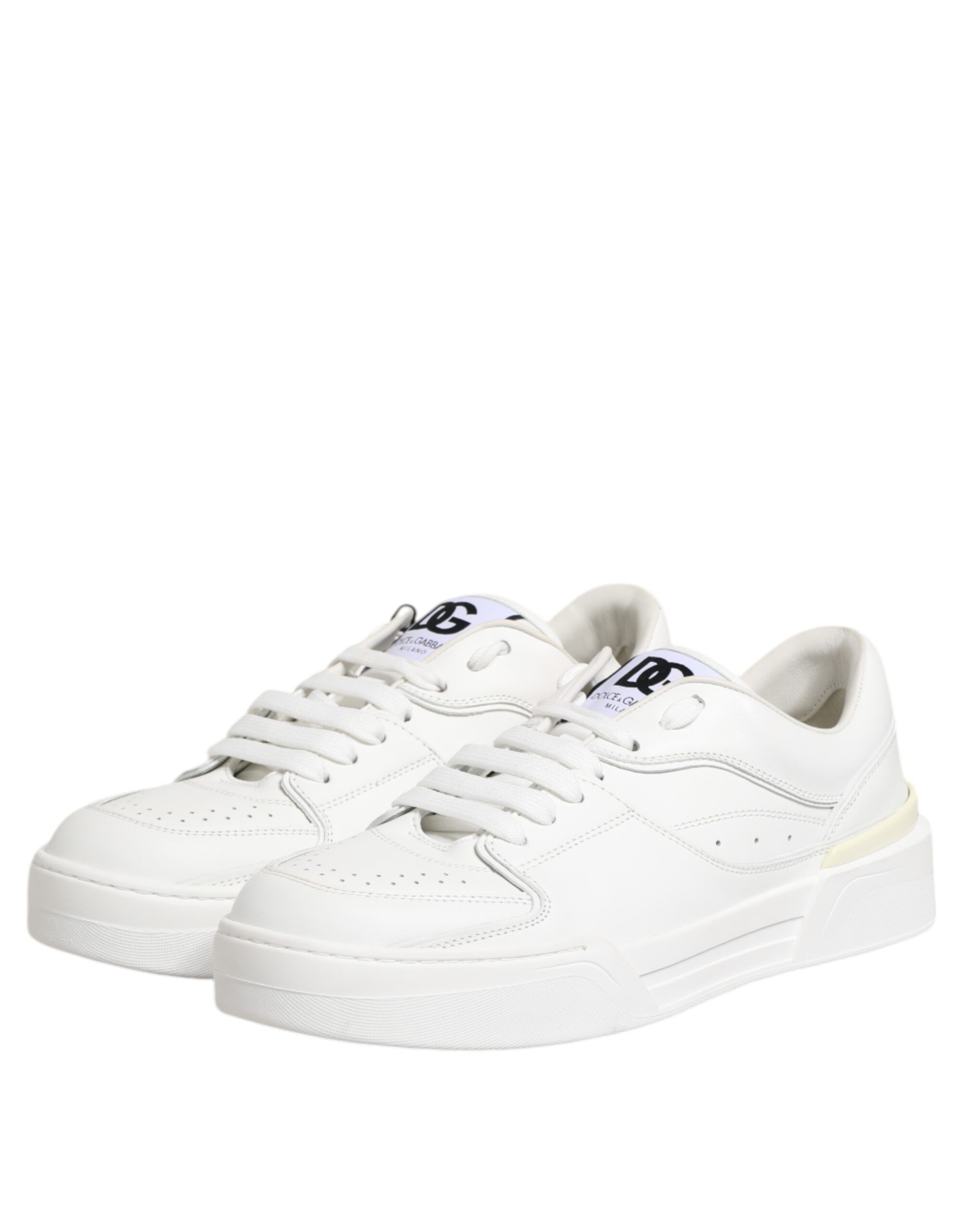 Miami Leather Low Top Sneakers Men's Shoes (Pre-Owned) - Dolce & Gabbana - Modalova