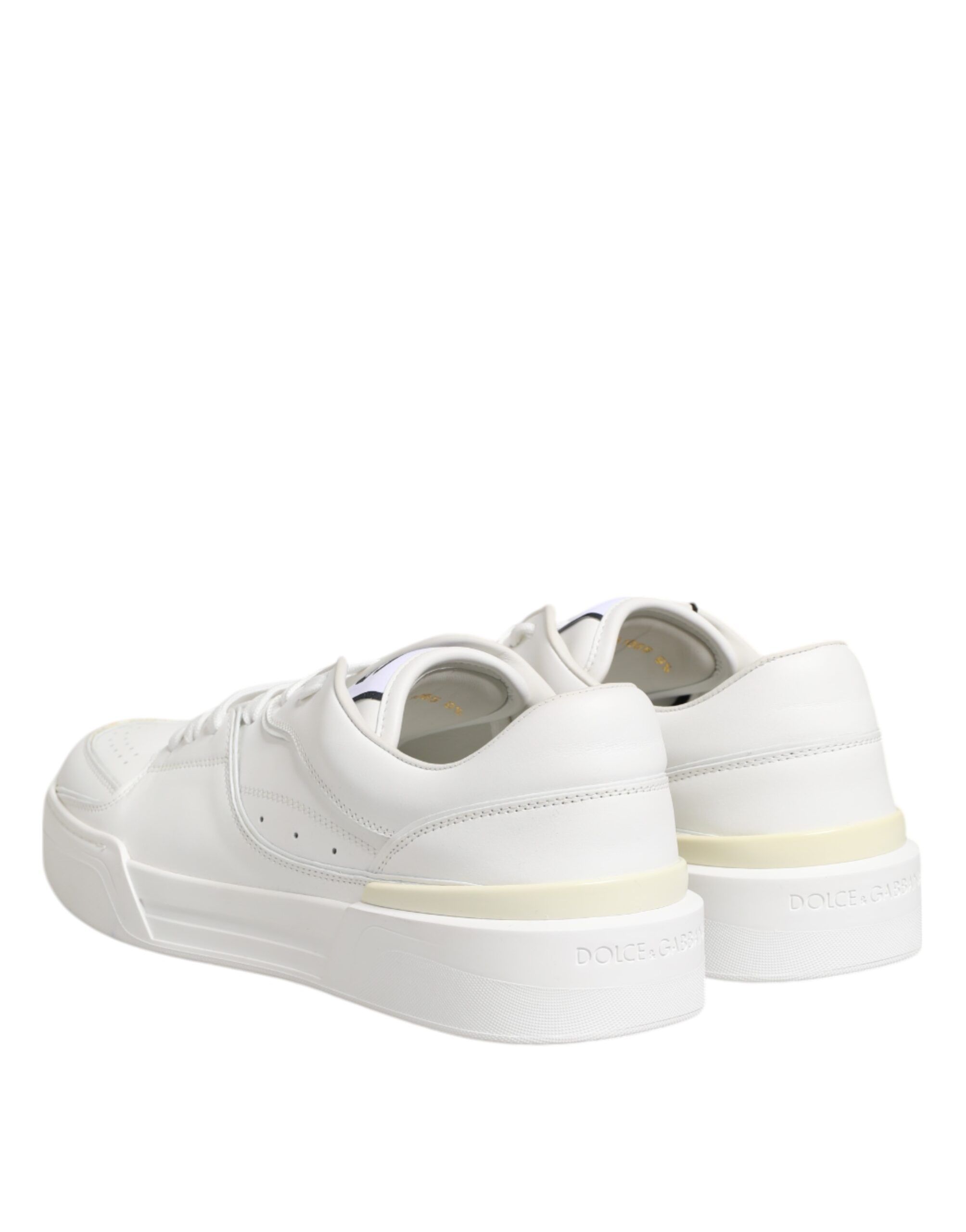 Miami Leather Low Top Sneakers Men's Shoes (Pre-Owned) - Dolce & Gabbana - Modalova