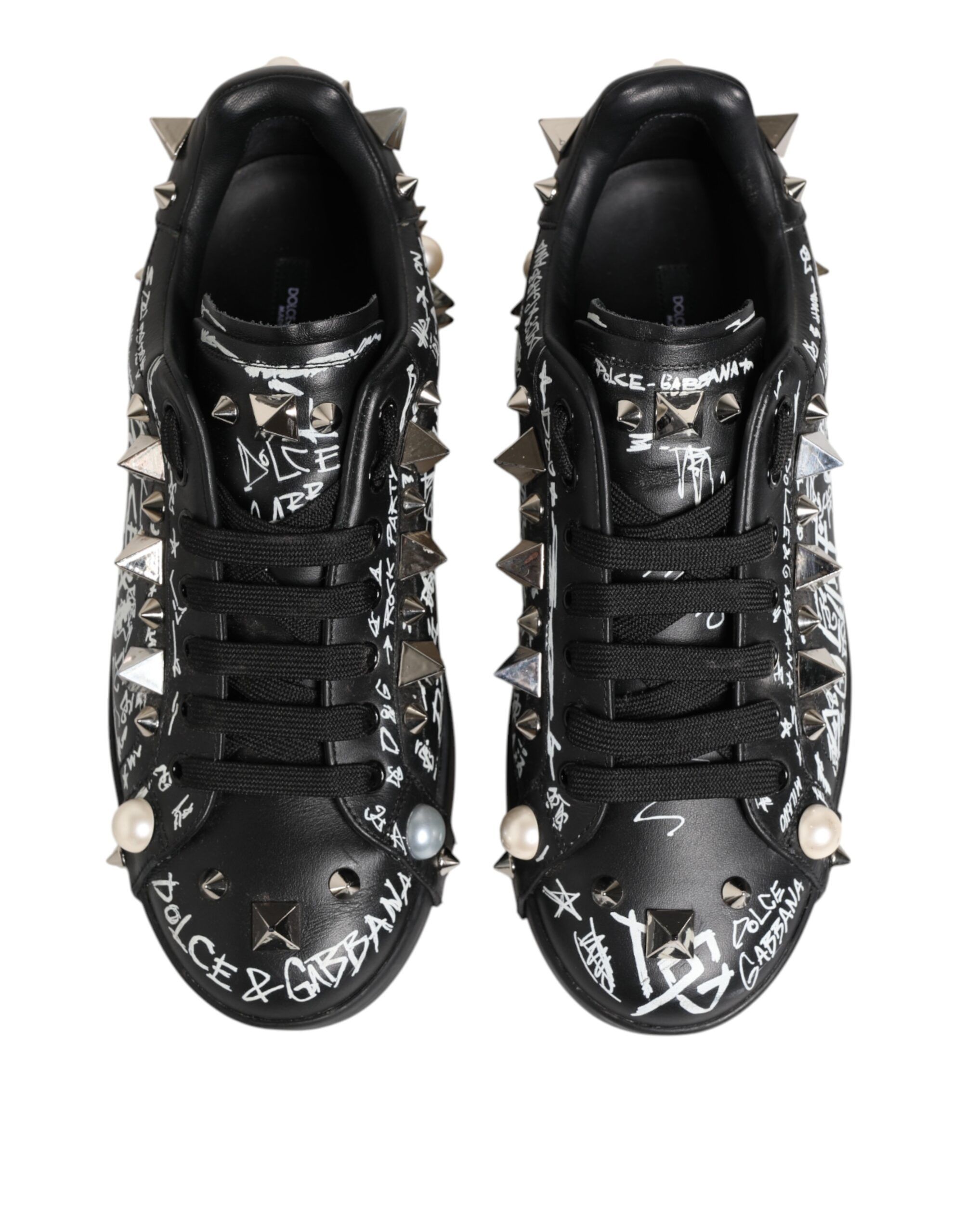 Portofino Stud Embellished Sneakers Men's Shoes (Pre-Owned) - Dolce & Gabbana - Modalova