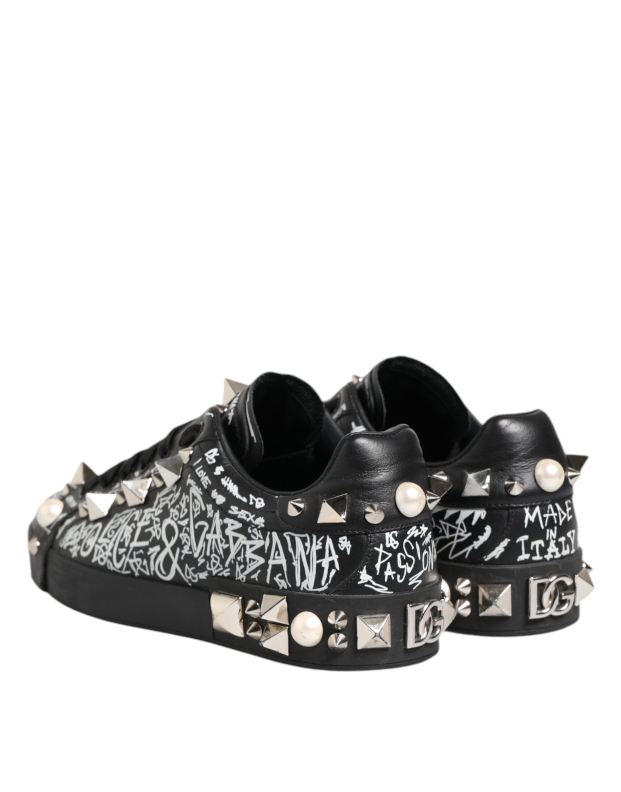 Portofino Stud Embellished Sneakers Men's Shoes (Pre-Owned) - Dolce & Gabbana - Modalova