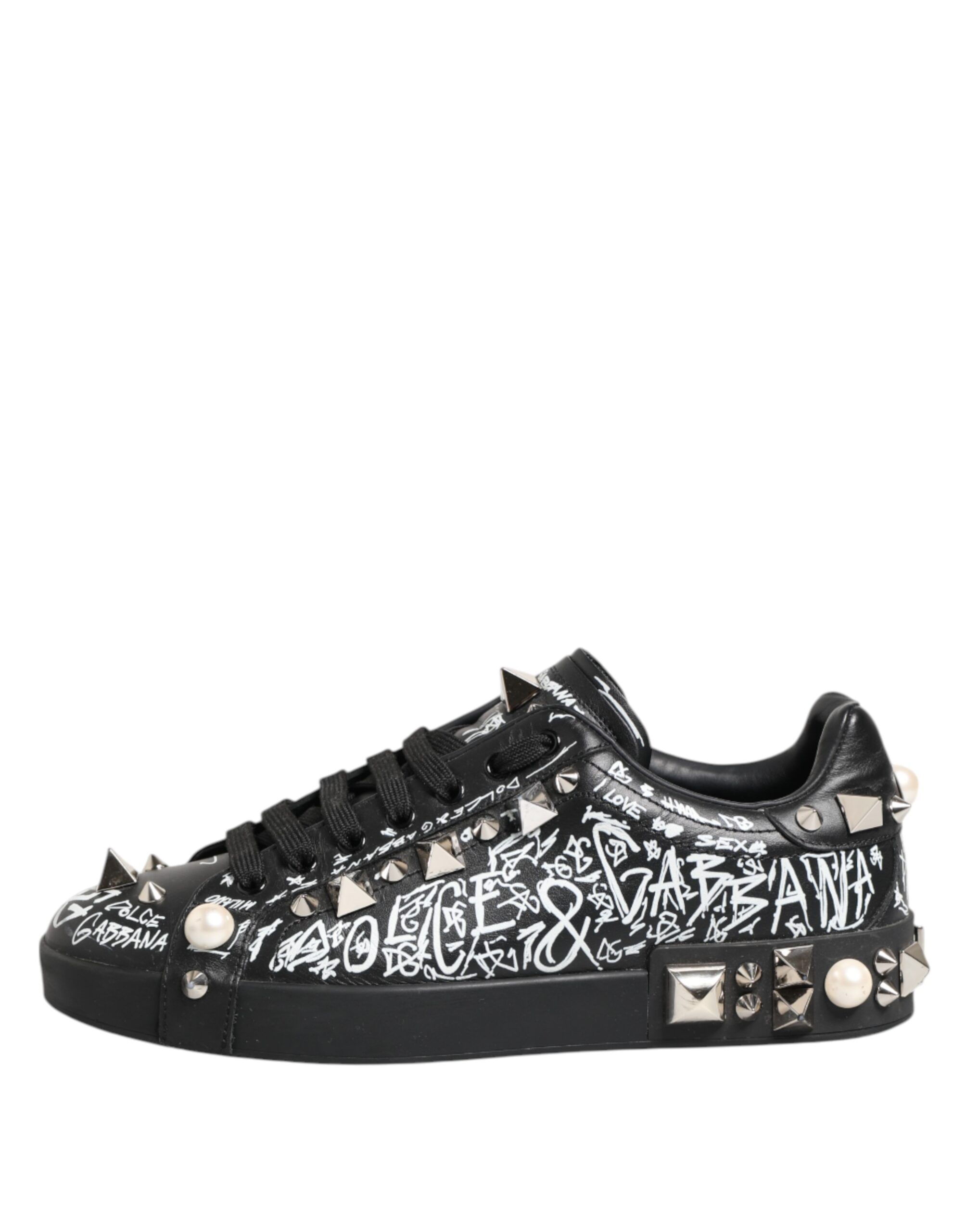 Portofino Stud Embellished Sneakers Men's Shoes (Pre-Owned) - Dolce & Gabbana - Modalova