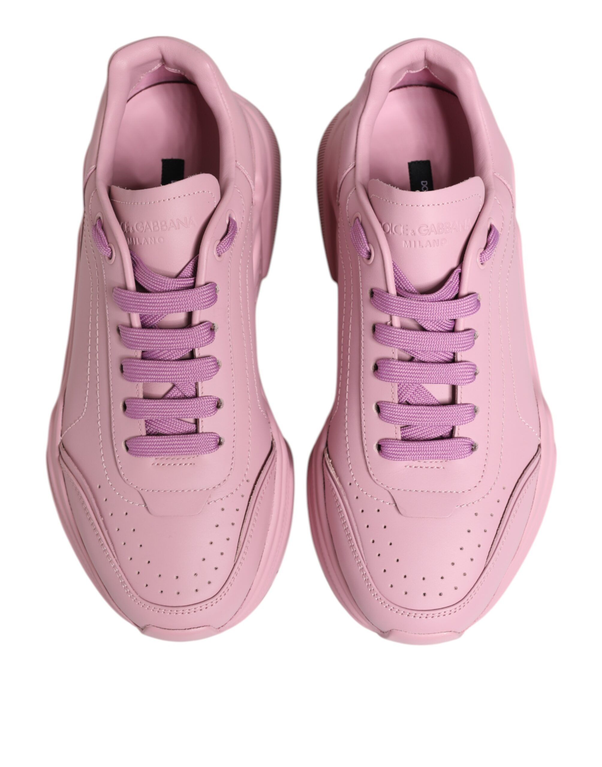 Leather Daymaster Low Top Sneakers Men's Shoes - Dolce & Gabbana - Modalova