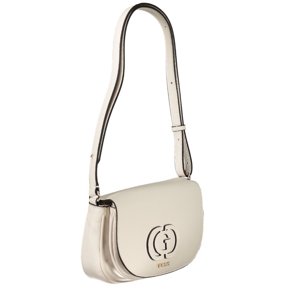 Bianco Polyurethane Women Women's Handbag - Guess Jeans - Modalova