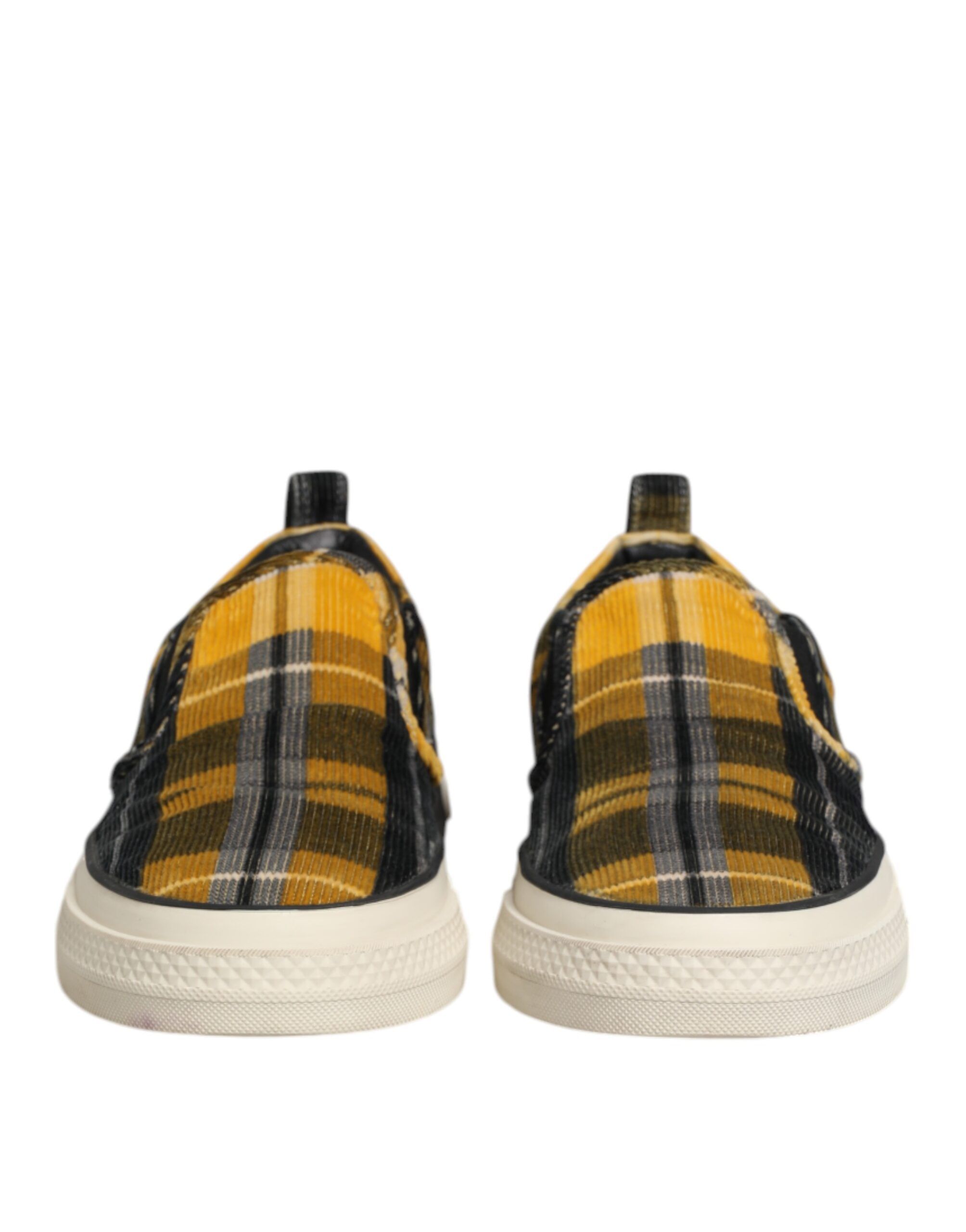 Portofino Tartan Check Sneakers Men's Shoes (Pre-Owned) - Dolce & Gabbana - Modalova