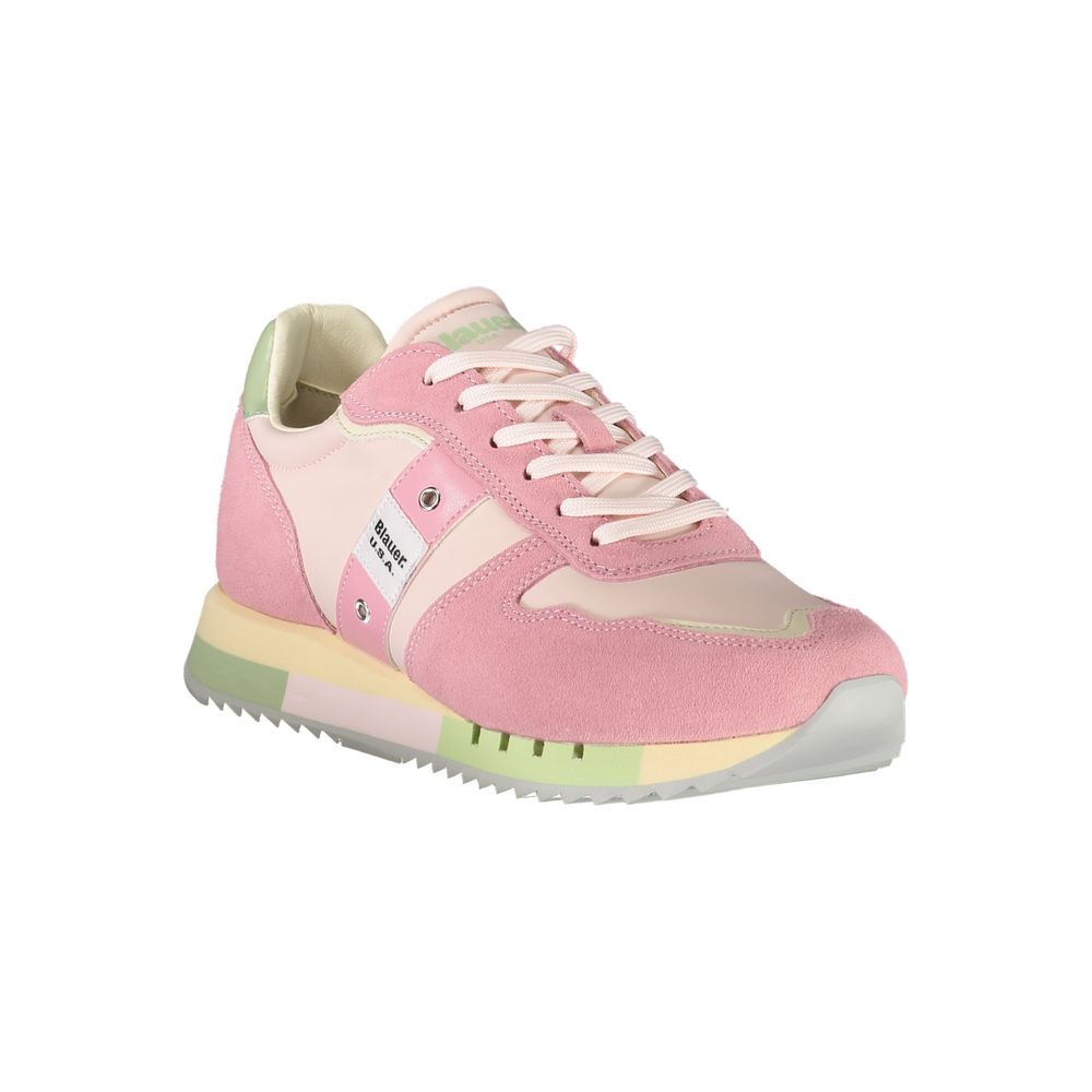Rosa Polyurethane Women Women's Sneaker - Blauer - Modalova