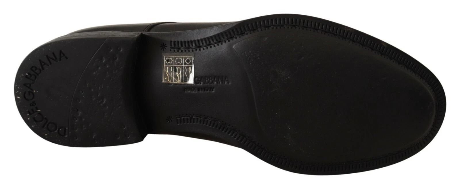 Lace Up Leather Men Formal Derby Men's Shoes - Dolce & Gabbana - Modalova