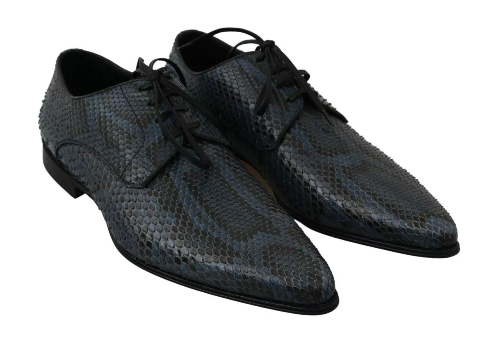 Python Leather Snakeskin Men's Shoes - Dolce & Gabbana - Modalova