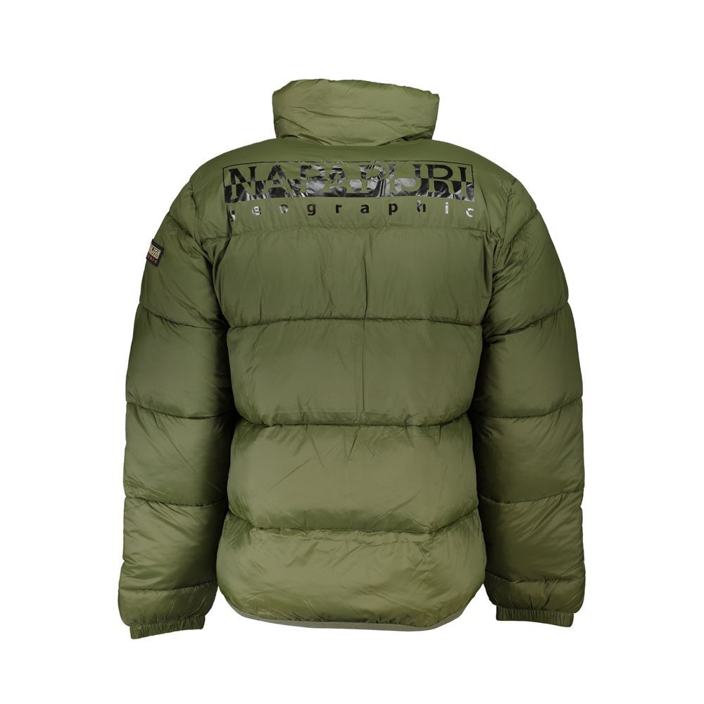 Verde Poliammide Men's Men's Jacket - Napapijri - Modalova