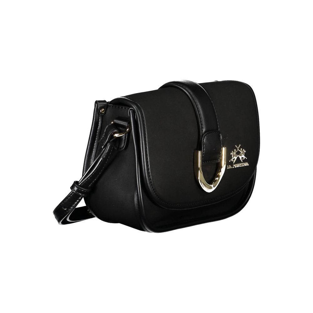 Nero Polyurethane Women Shoulder Women's Bag - La Martina - Modalova