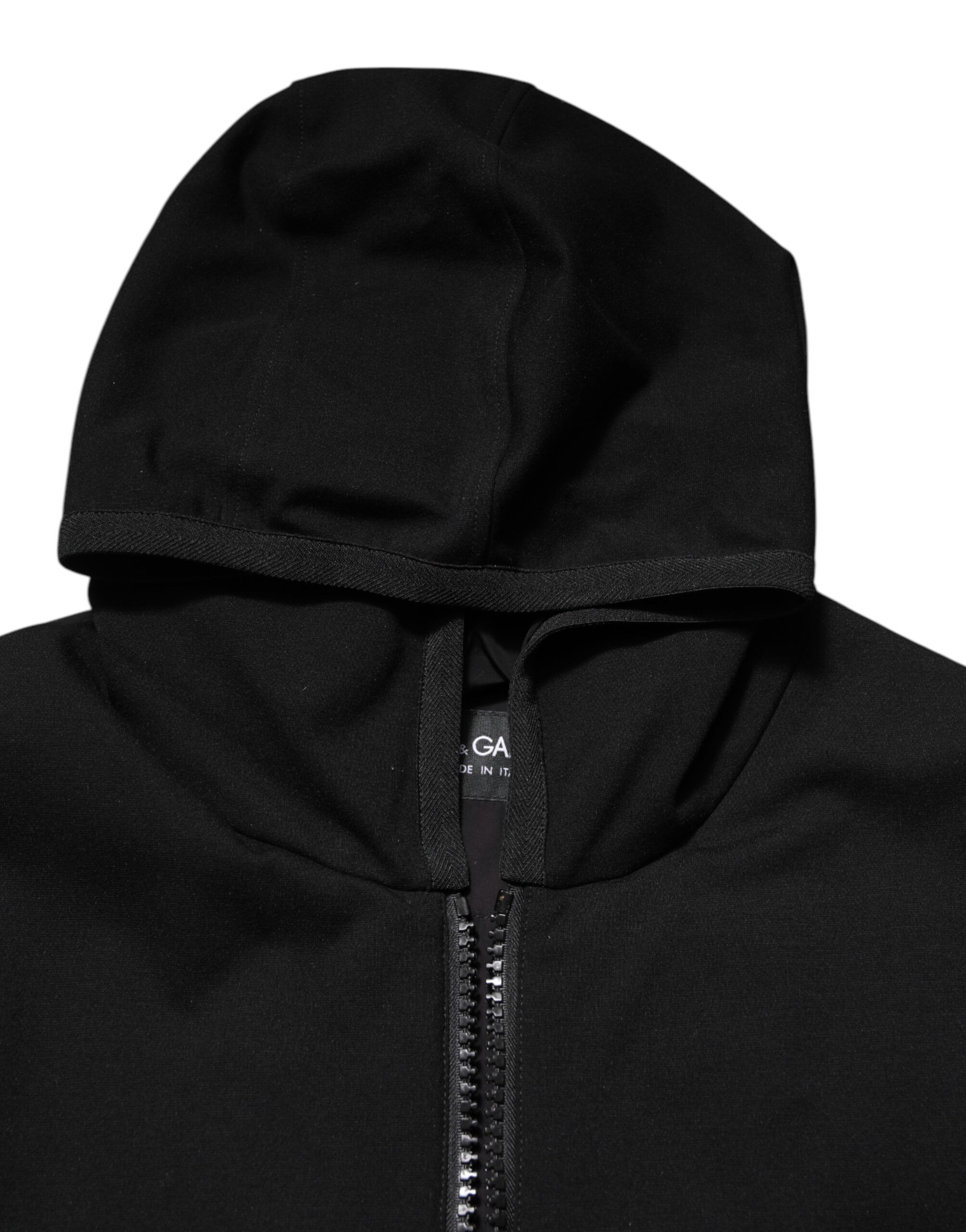 Sleeveless Hooded Logo Plaque Men's Jacket (Pre-Owned) - Dolce & Gabbana - Modalova