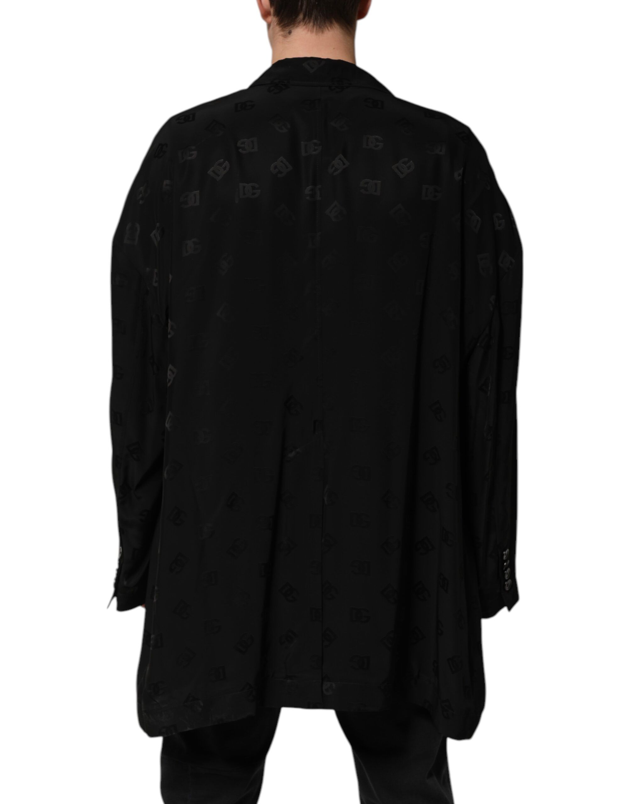 Polyester Logo Monogram Coat Men's Jacket (Pre-Owned) - Dolce & Gabbana - Modalova