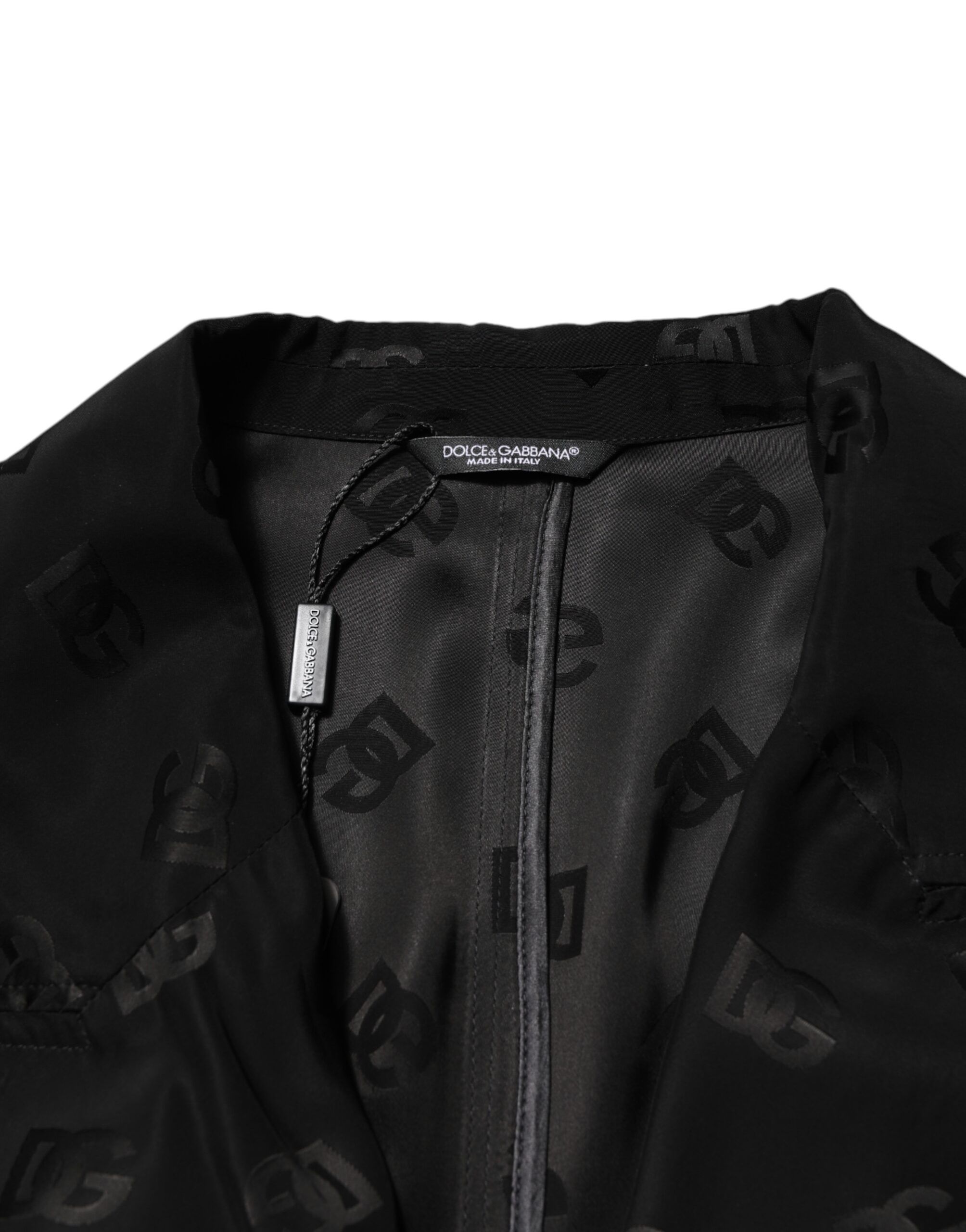Polyester Logo Monogram Coat Men's Jacket (Pre-Owned) - Dolce & Gabbana - Modalova