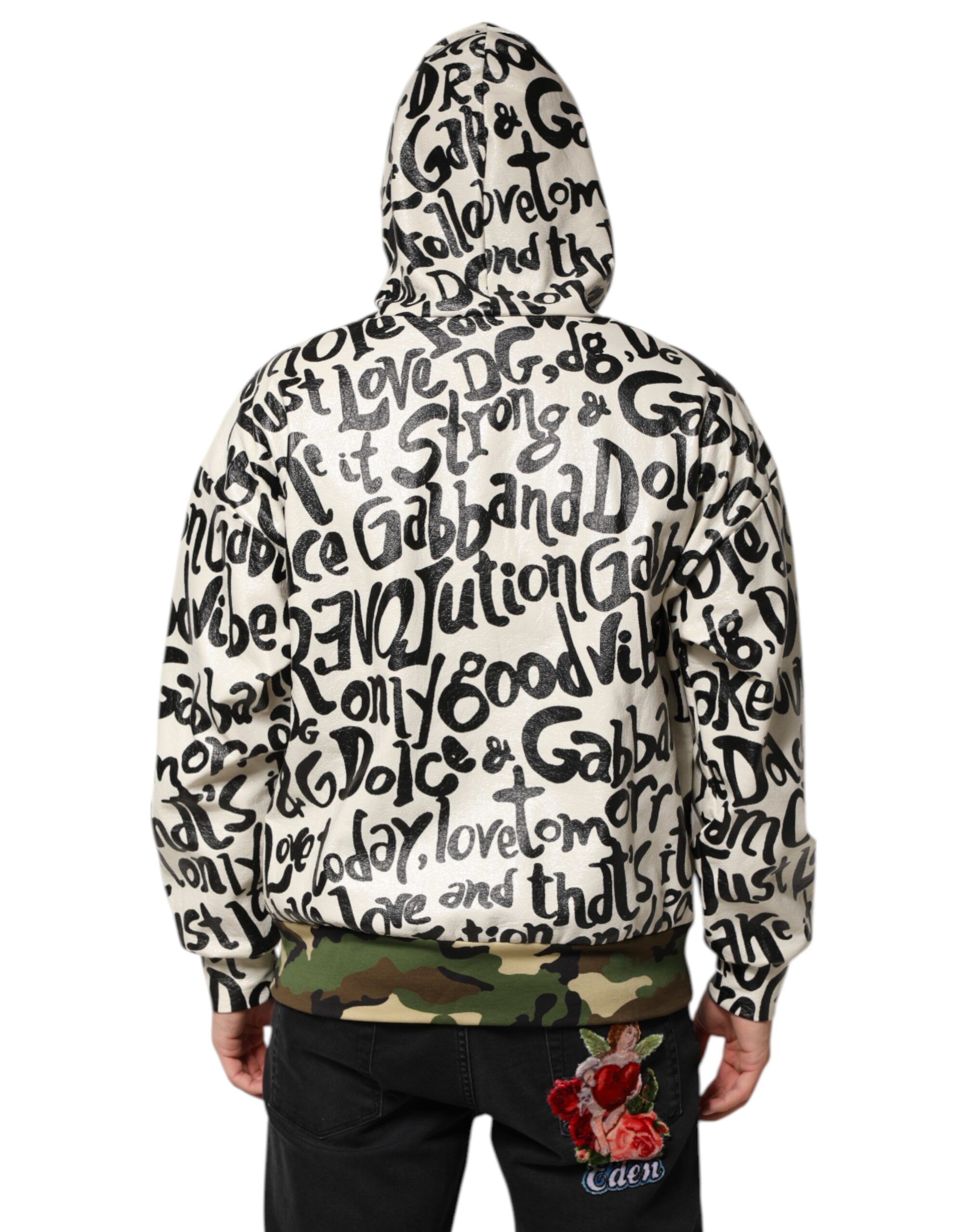 Hooded DGMania Sweatshirt Men's Sweater - Dolce & Gabbana - Modalova
