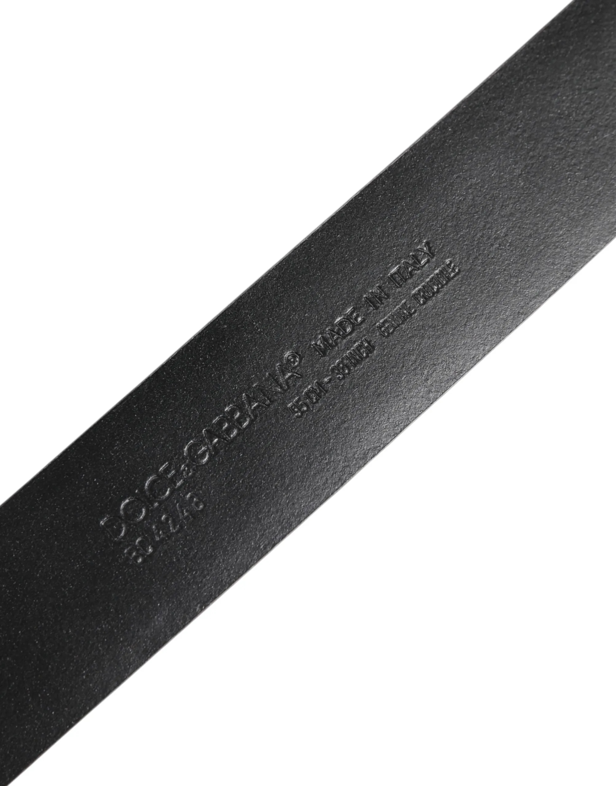 Exotic Leather DG Logo Buckle Men's Belt - Dolce & Gabbana - Modalova