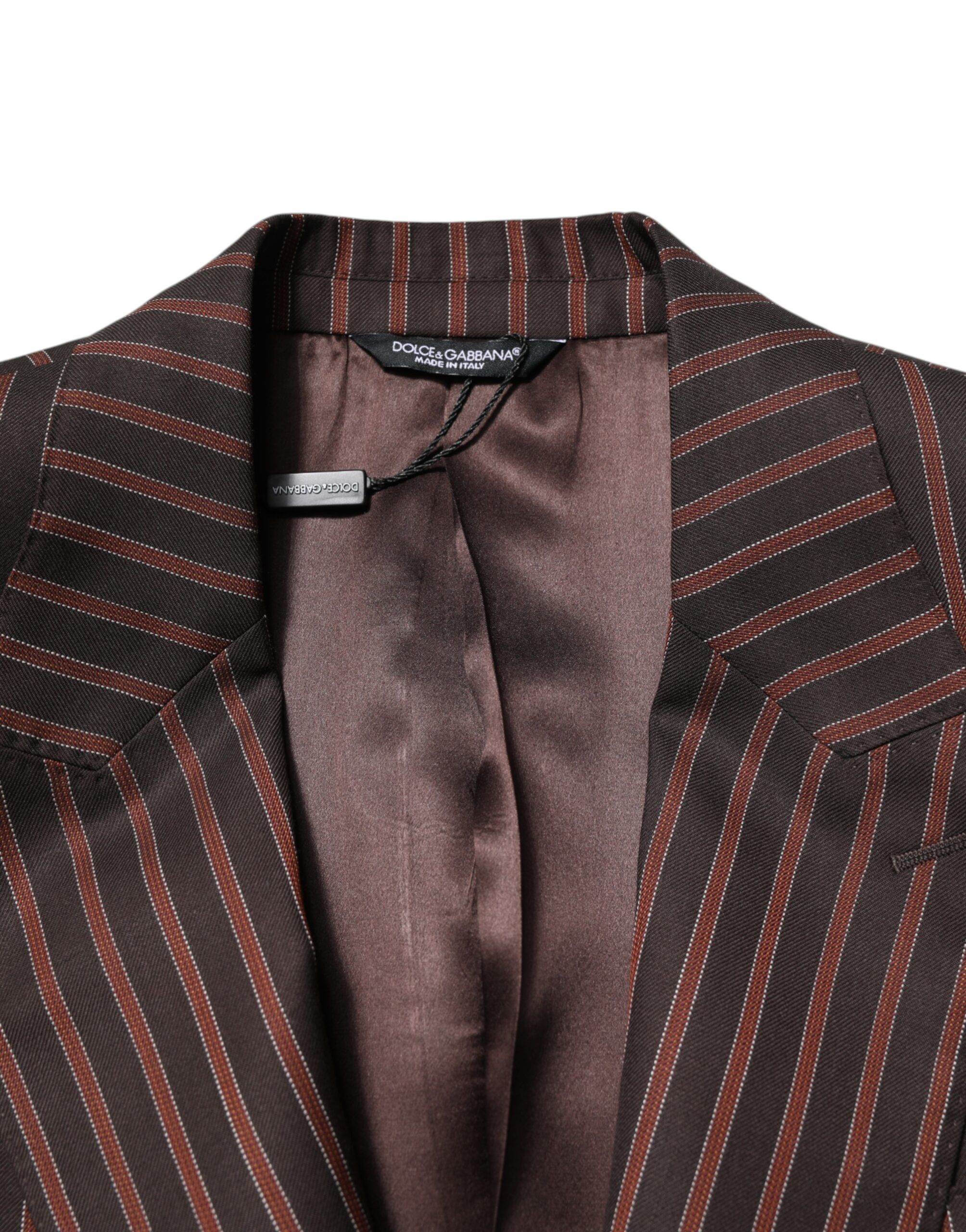 Stripe Single Breasted Men's Blazer - Dolce & Gabbana - Modalova